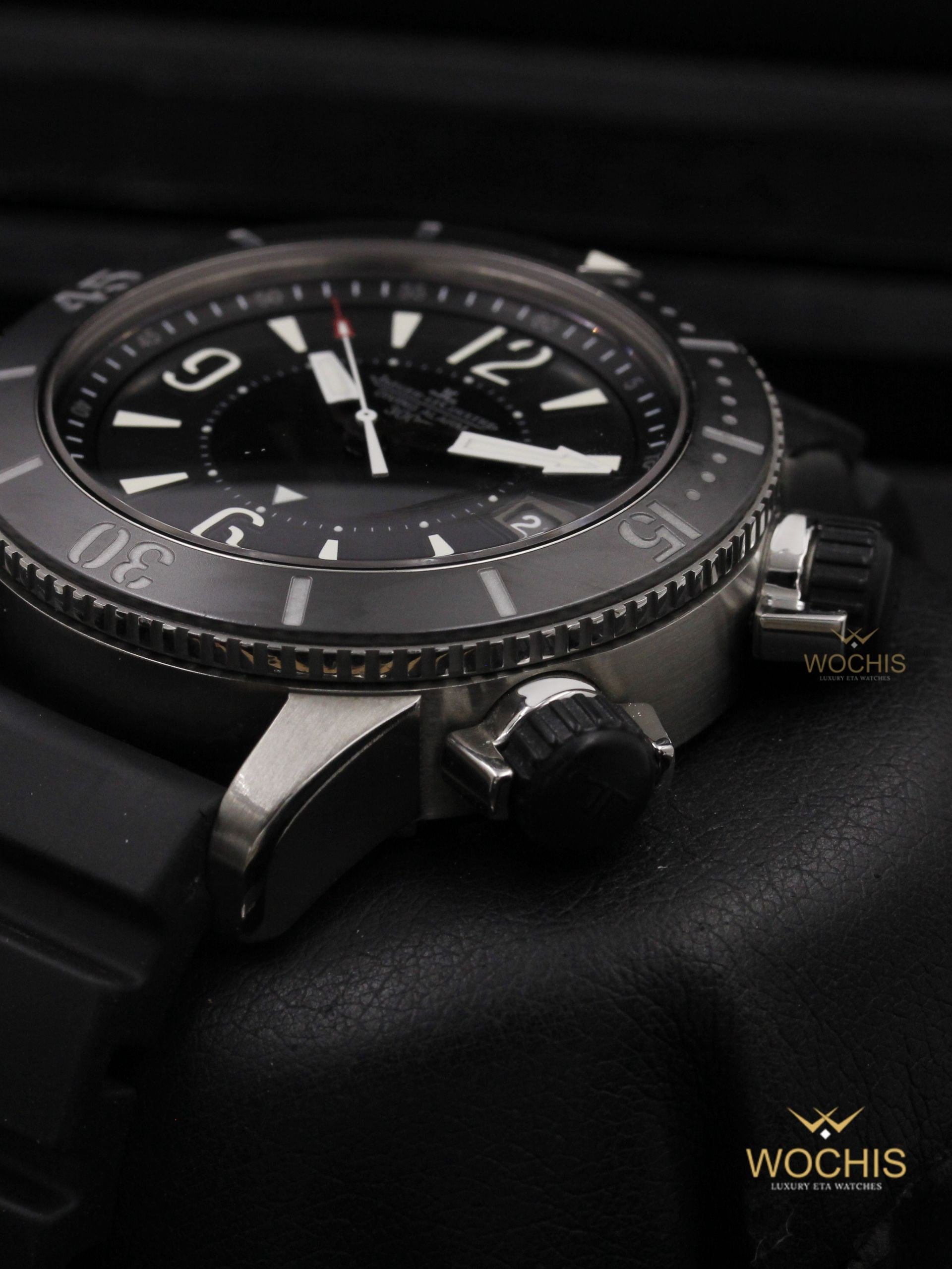 Jaeger Lecoultre Master Compressor Navy Seals Alarm Q183t670-3962 (Titanium - 44 - Carbon Fiber)