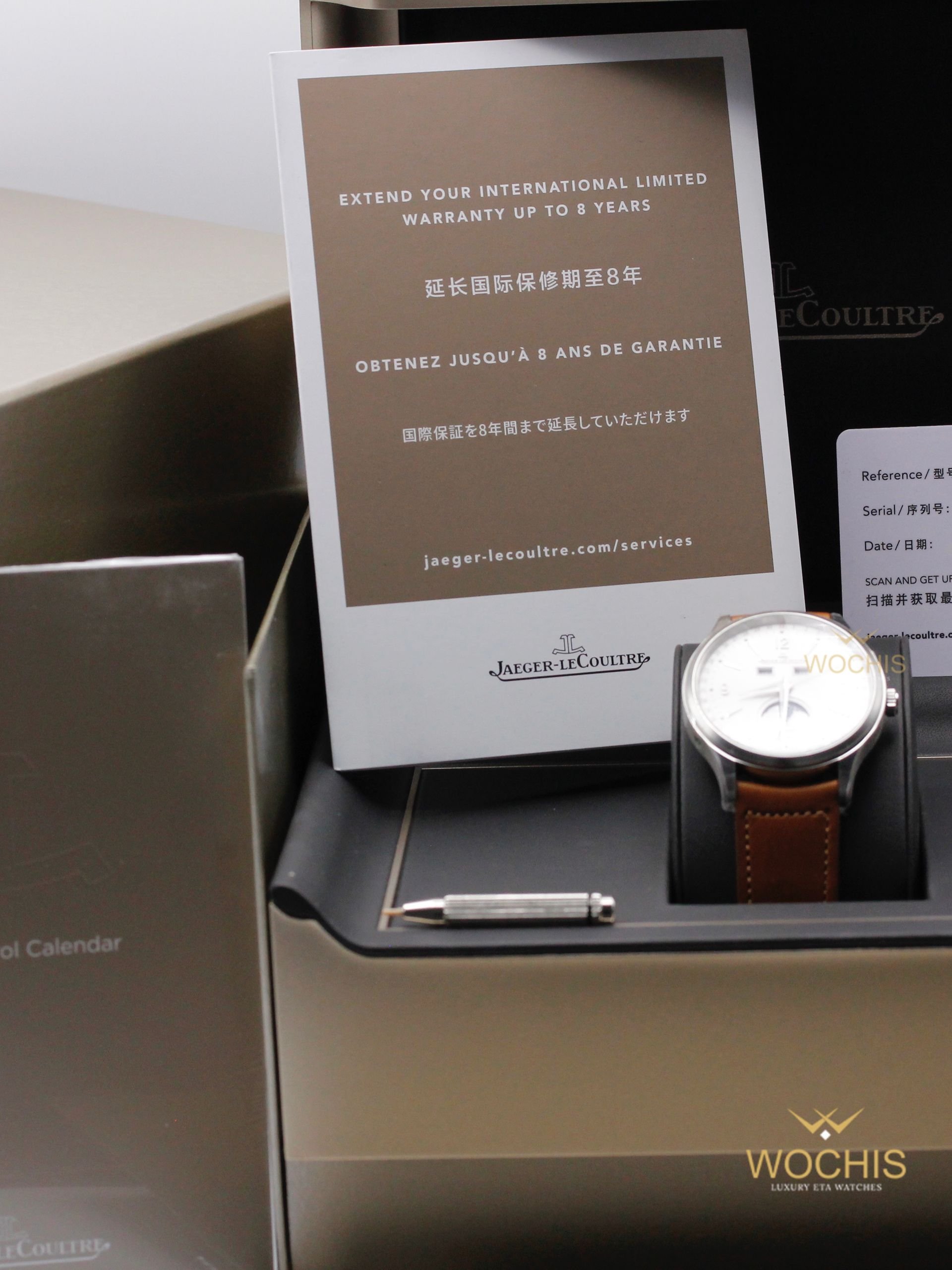 Jaeger Lecoultre Master Control Calendar Q4148420-6218 (Stainless Steel - 40 - Silver)
