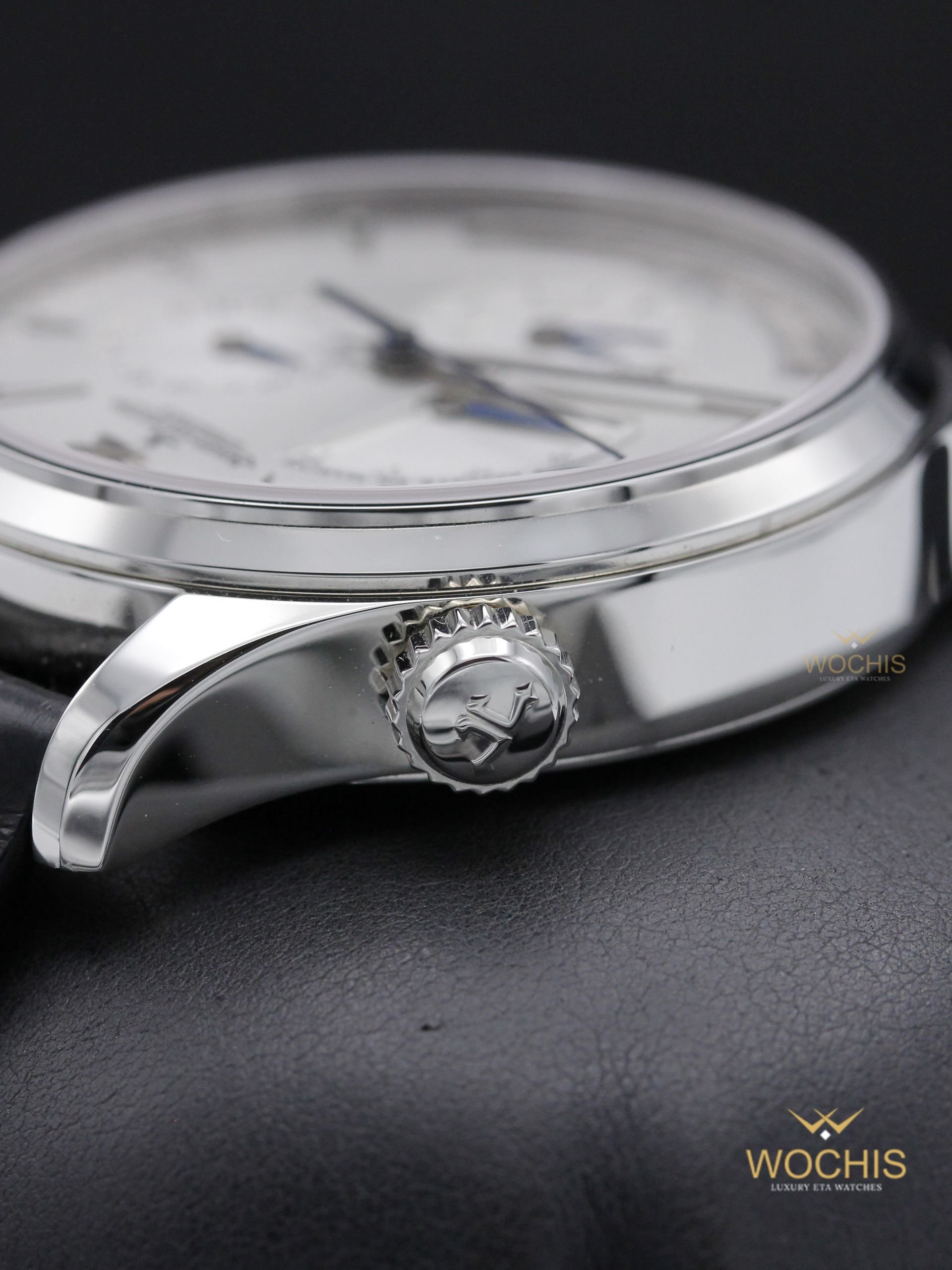 Jaeger Lecoultre Master Geographic World Time Q1428421-5740 (Stainless Steel - 39 - White)