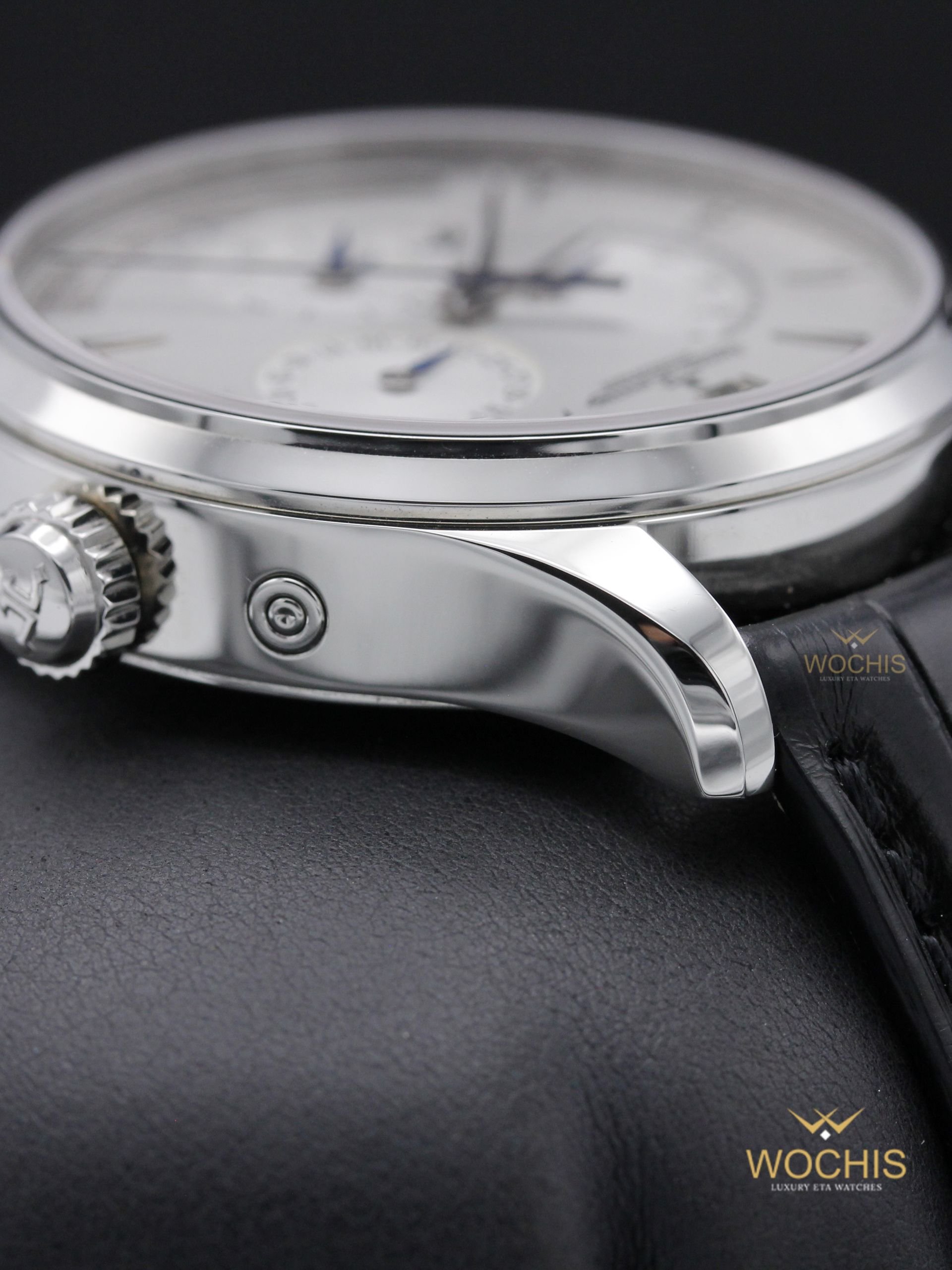 Jaeger Lecoultre Master Geographic World Time Q1428421-5740 (Stainless Steel - 39 - White)