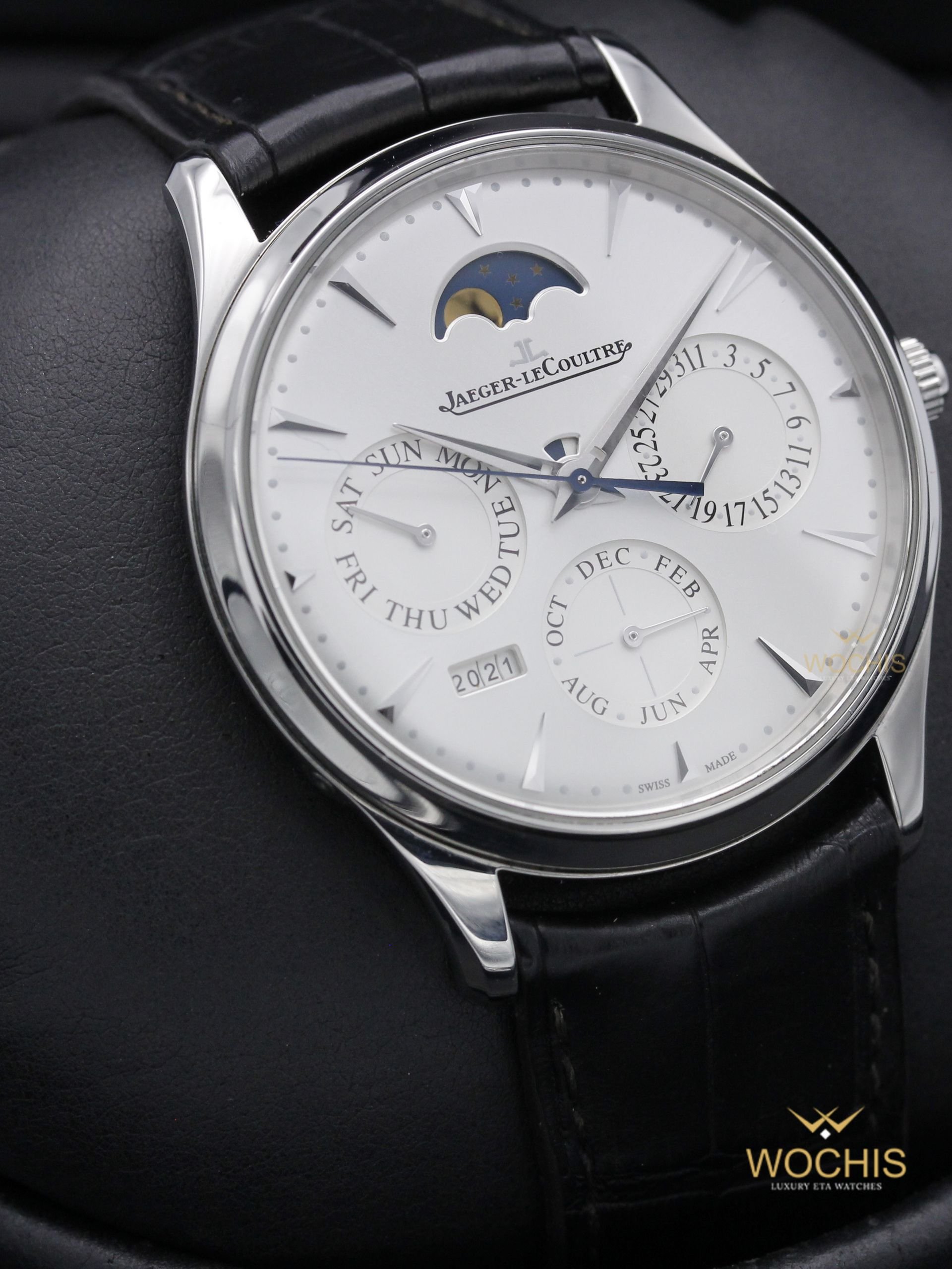 Jaeger Lecoultre Master Ultra Thin Perpetual Q130842j-5301 (Stainless Steel - 39 - Silver)