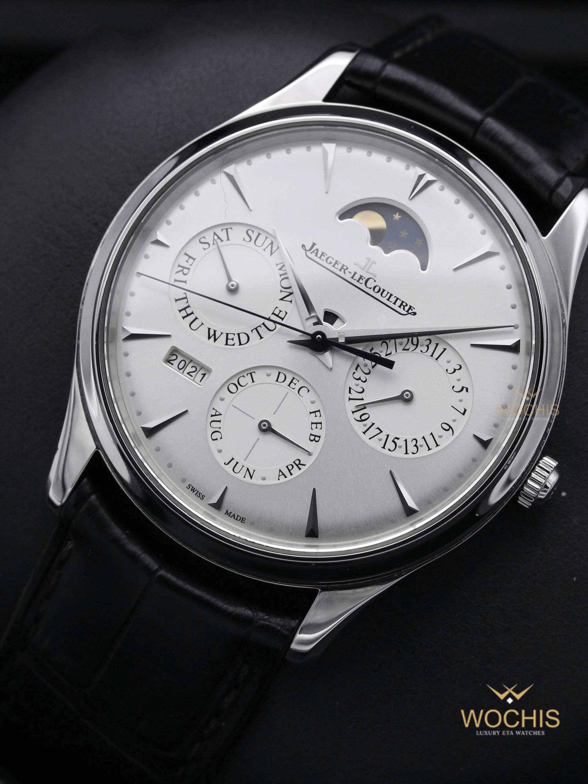 Jaeger Lecoultre Master Ultra Thin Perpetual Q130842j-5301 (Stainless Steel - 39 - Silver)