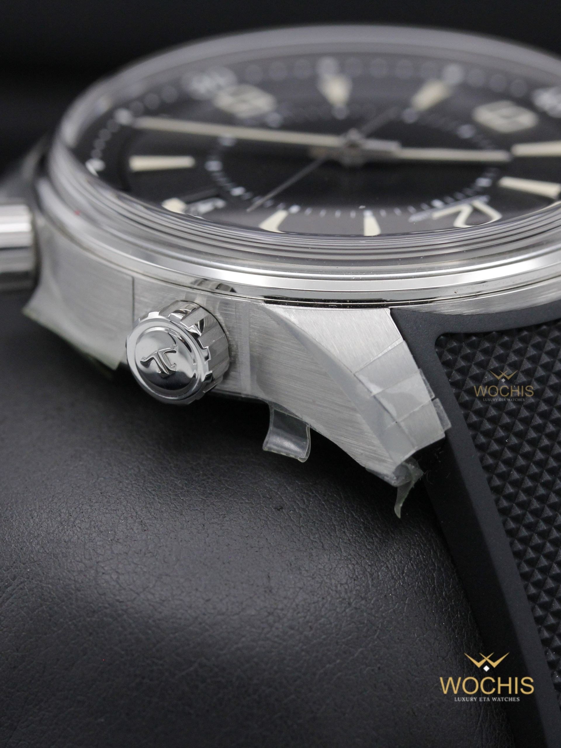 Jaeger Lecoultre Polaris Date Q9068670-6281 (Stainless Steel - 42 - Black)