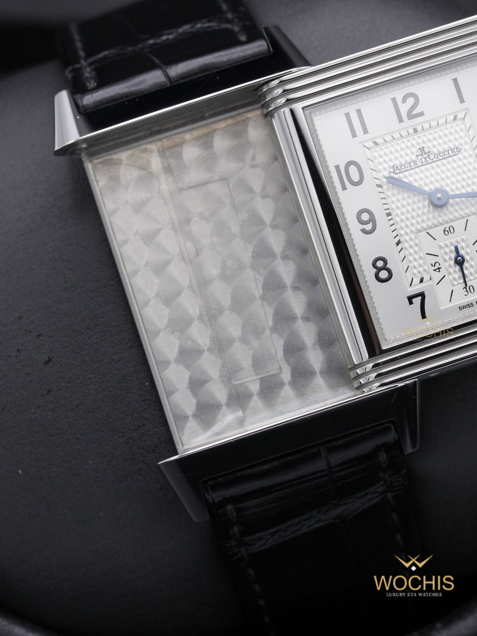 Jaeger Lecoultre Reverso Classic Sub Seconds Q3858520-5727 (Stainless Steel - 45 - Silver)