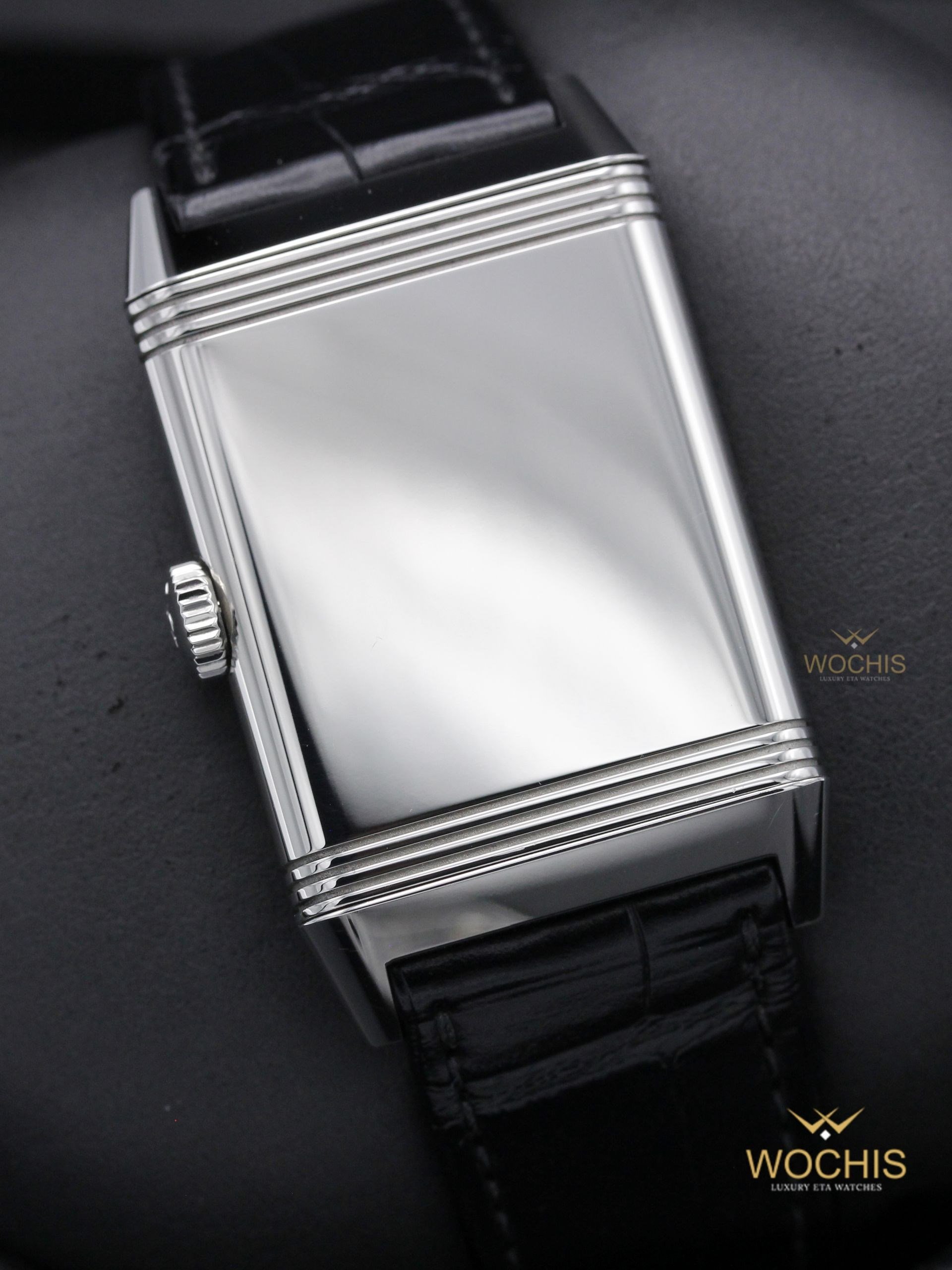 Jaeger Lecoultre Reverso Classic Sub Seconds Q3858520-5727 (Stainless Steel - 45 - Silver)