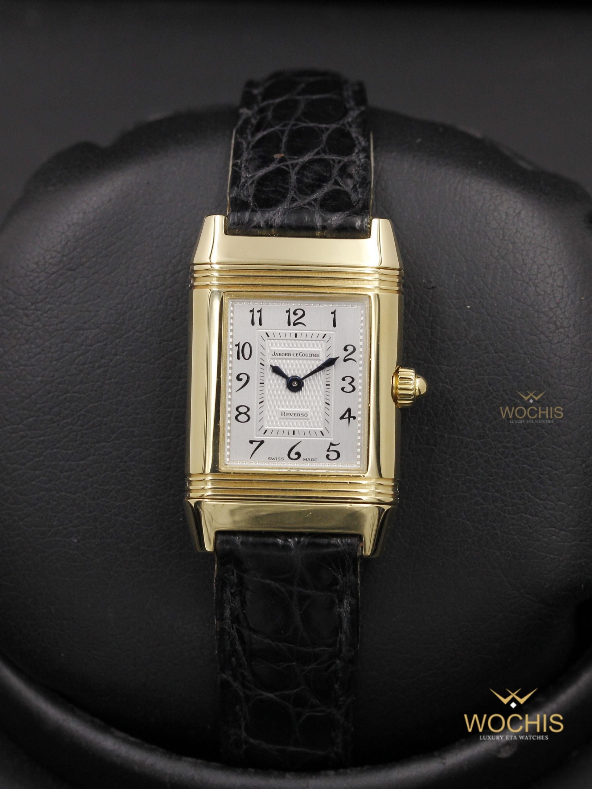 Jaeger Lecoultre Reverso Duetto Q2661410-2749 (Yellow Gold - 30 - White Mother of Pearl - Silver)