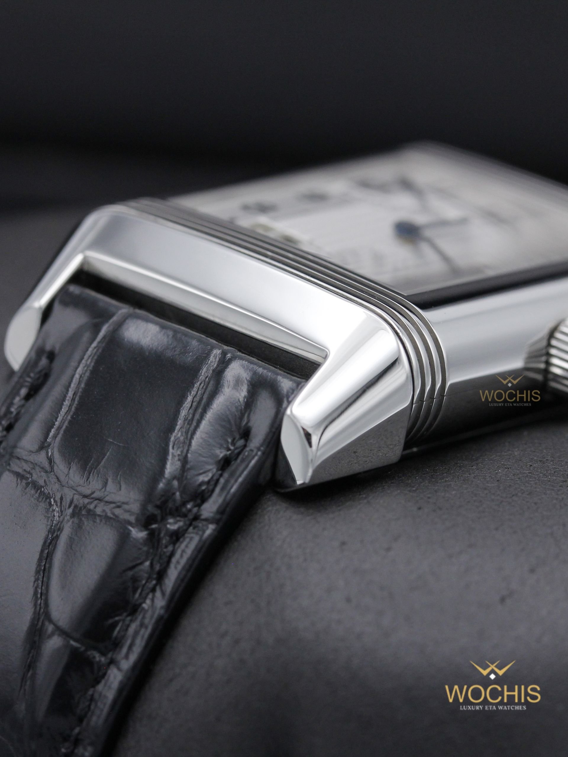 Jaeger LeCoultre Reverso Grand Date 240.8.15 or Q240815-7377 (Stainless Steel - 29 - Silver)