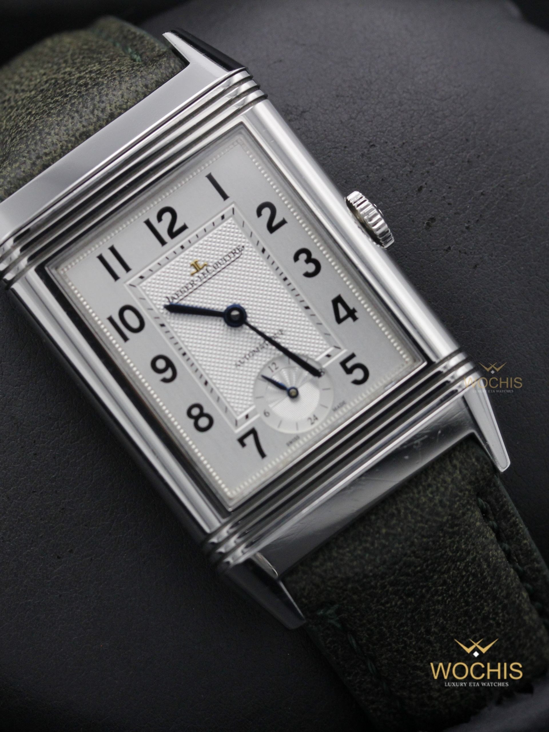 Jaeger Lecoultre Reverso Night & Day 278.8.56-6089 (Stainless Steel - 46 - Silver)
