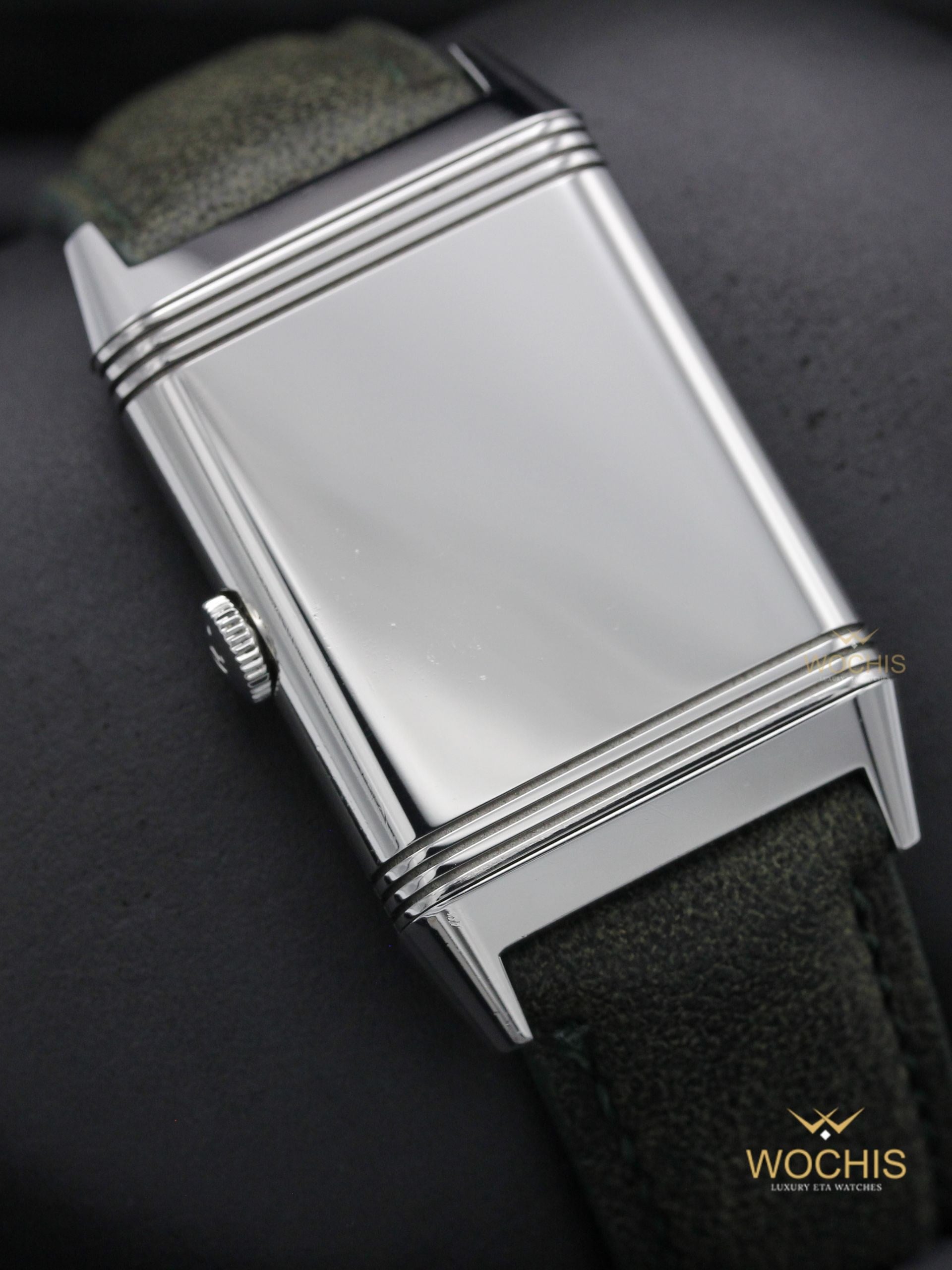 Jaeger Lecoultre Reverso Night & Day 278.8.56-6089 (Stainless Steel - 46 - Silver)