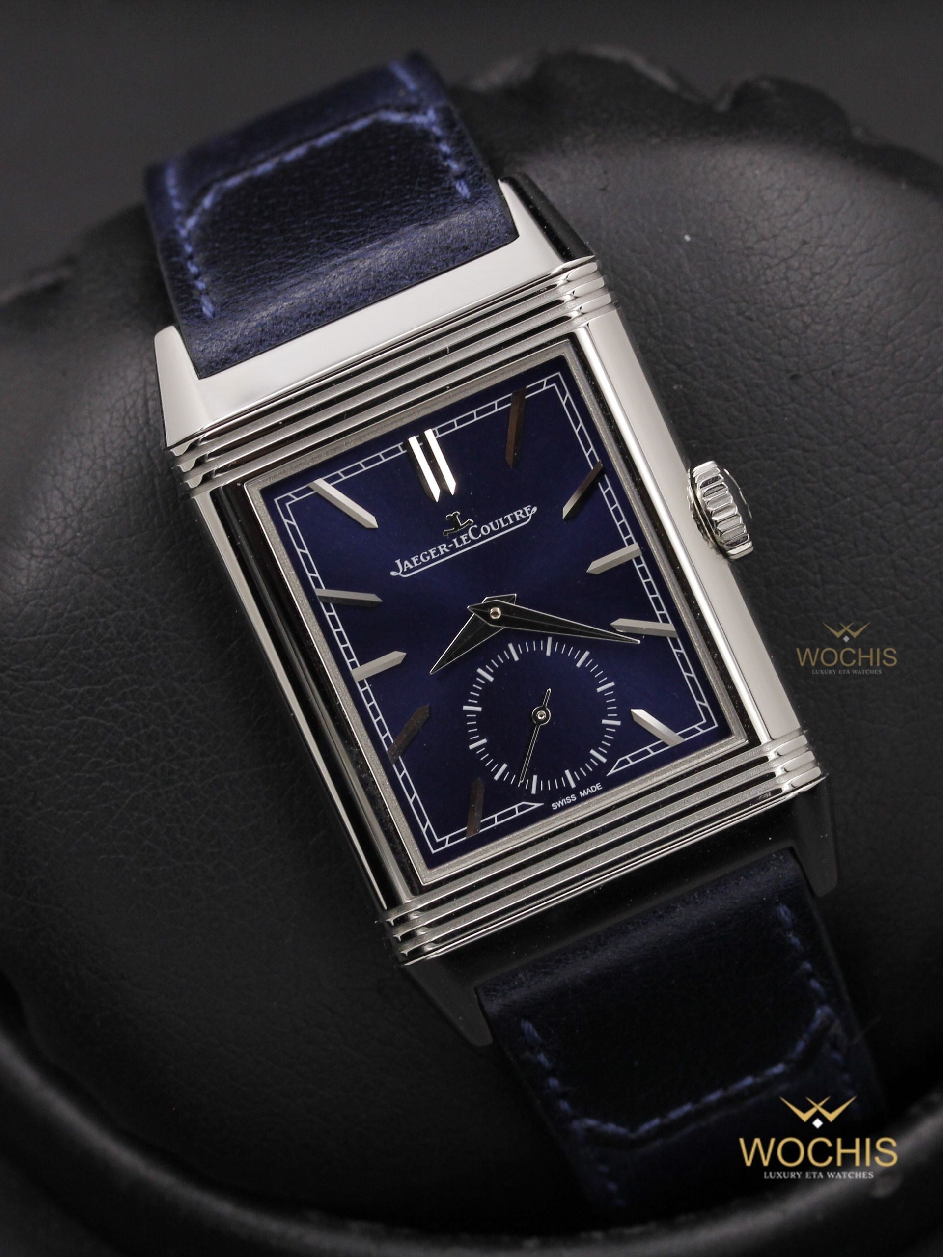 Jaeger Lecoultre Reverso Q3978480-2854 (Stainless Steel - 45 - Blue)