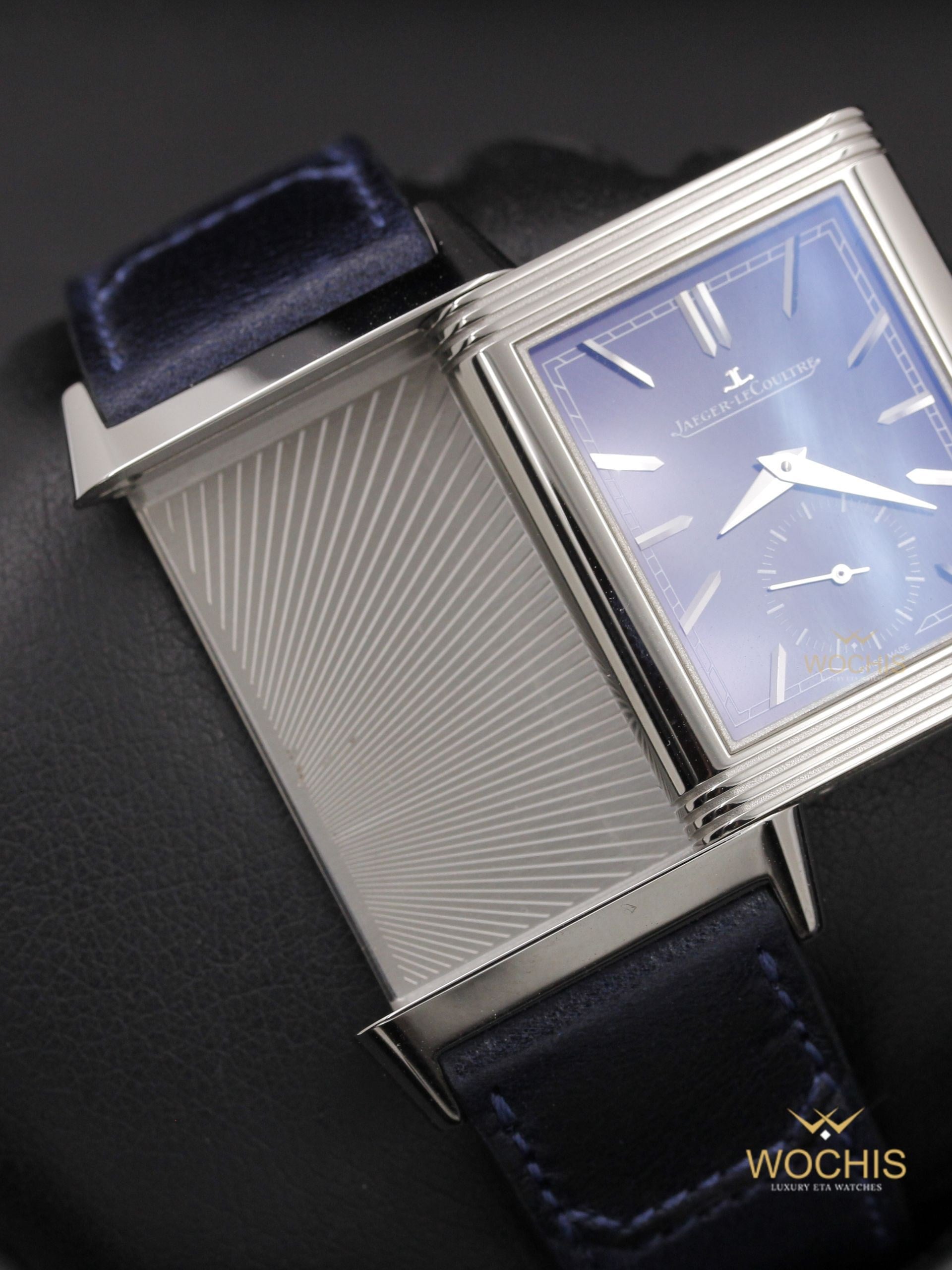 Jaeger Lecoultre Reverso Q3978480-2854 (Stainless Steel - 45 - Blue)
