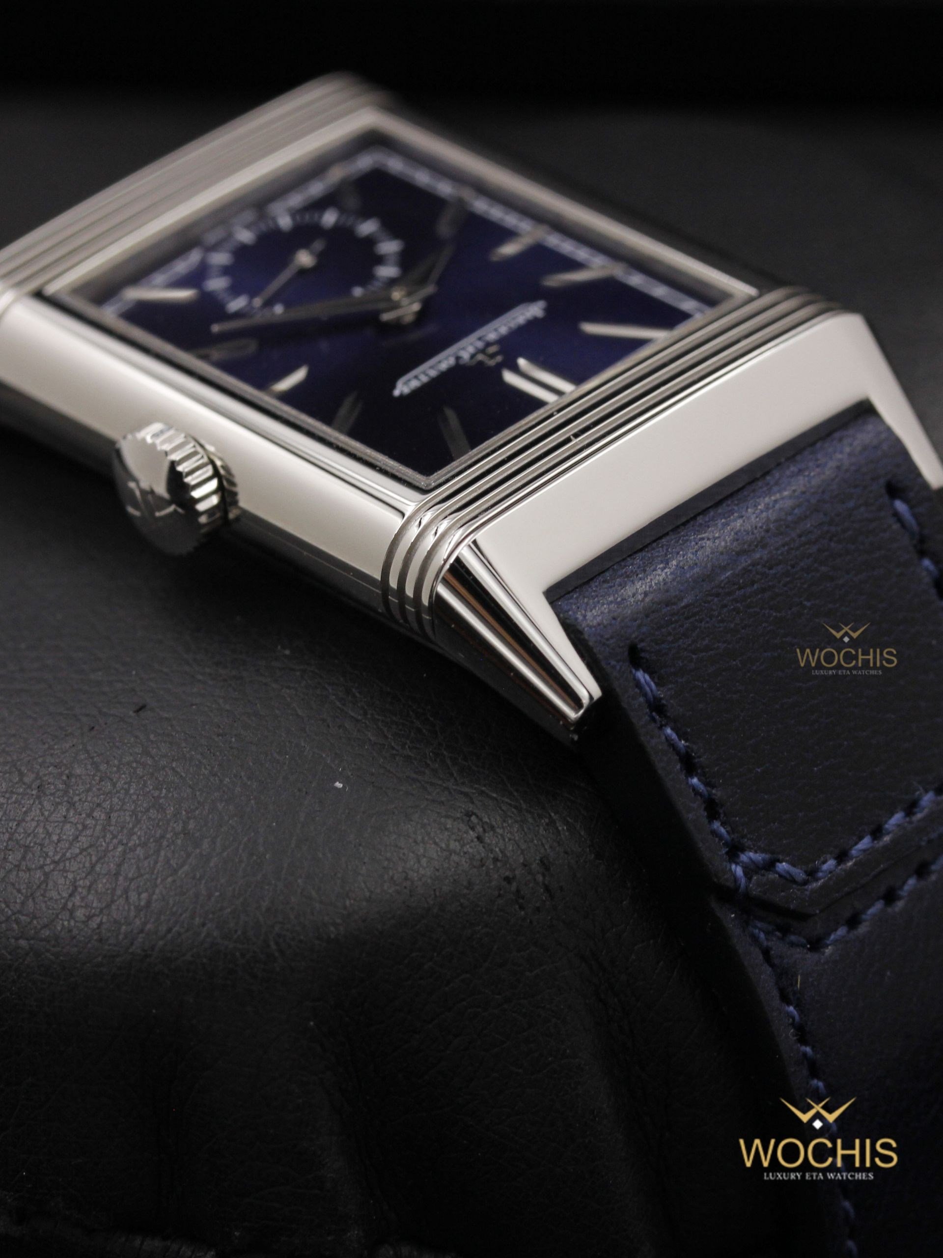 Jaeger Lecoultre Reverso Q3978480-2854 (Stainless Steel - 45 - Blue)