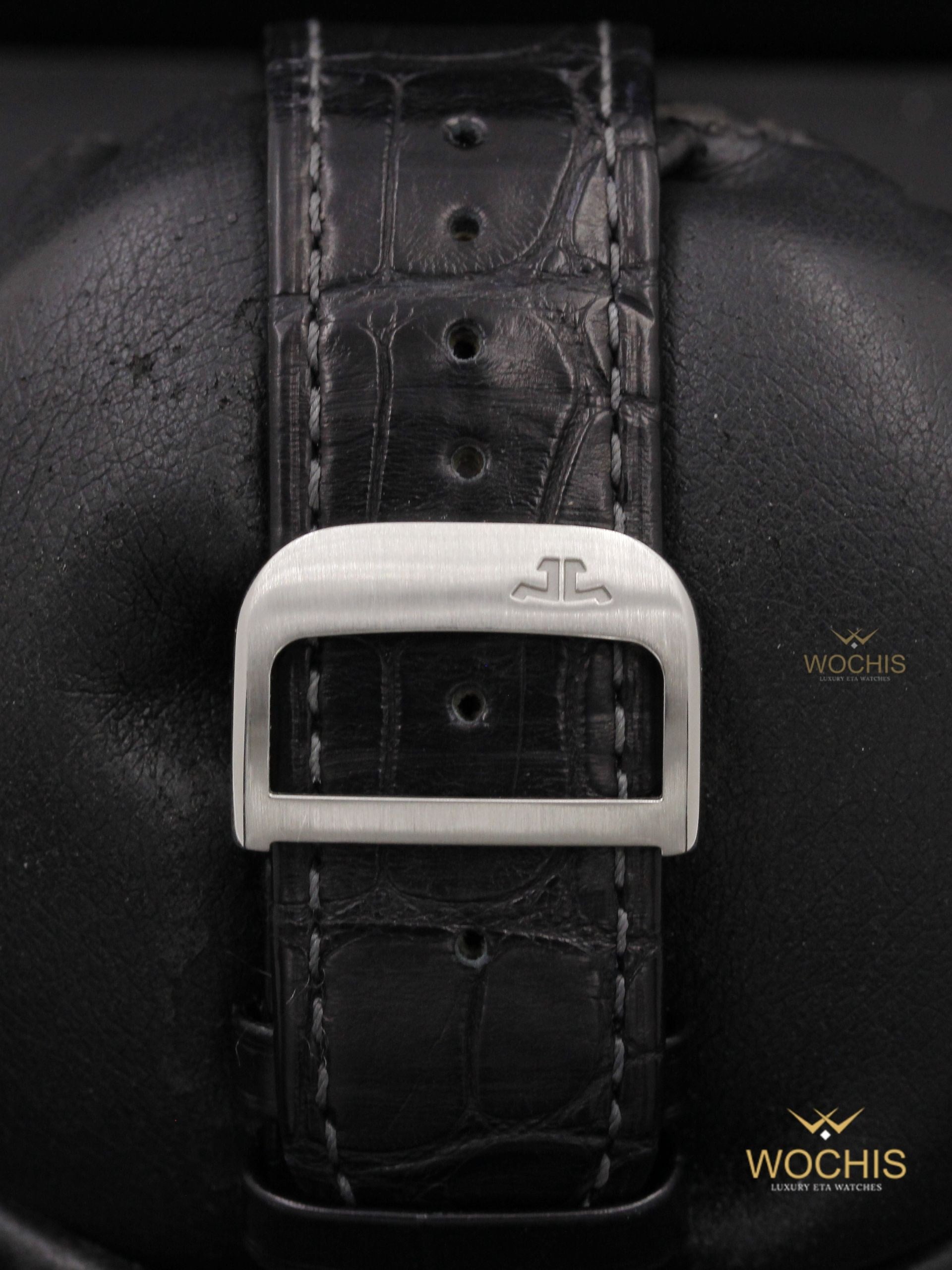 Jaeger Lecoultre Reverso Squadra World Time Chronograph Q702t470-3441 (Titanium - 42 - Black)