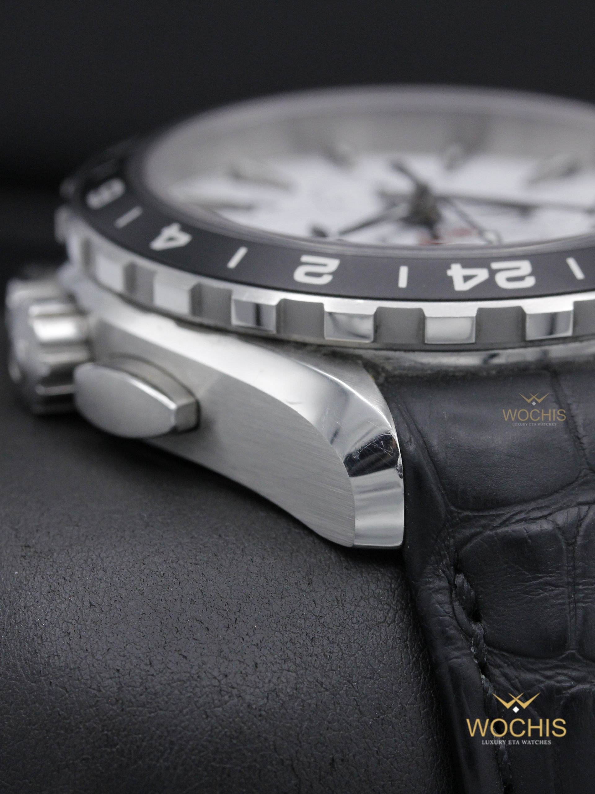 Omega Aqua Terra Chronograph GMT 231.13.44.52.04.001-7314 (Stainless Steel - 43 - White)