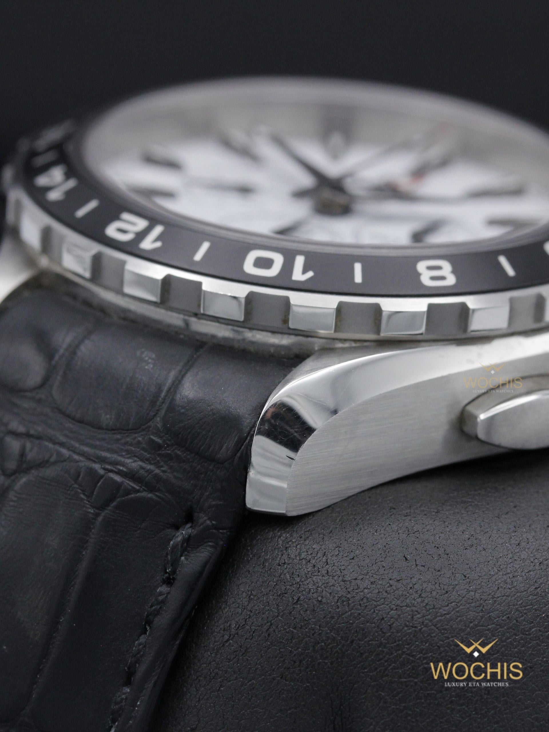 Omega Aqua Terra Chronograph GMT 231.13.44.52.04.001-7314 (Stainless Steel - 43 - White)