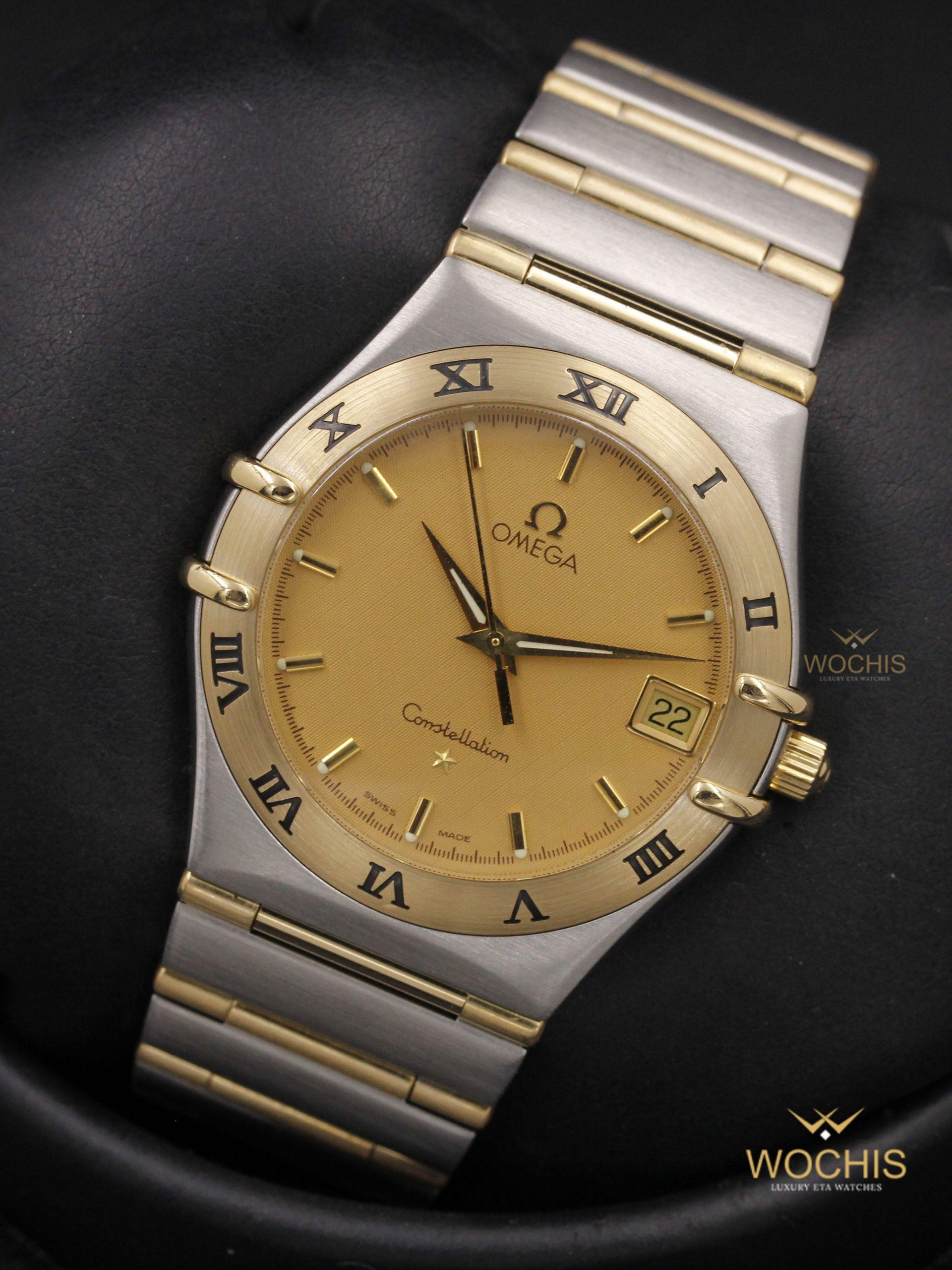 Omega Constellation 396.1201-6161 (Stainless Steel - Yellow Gold - 33 - Champagne)