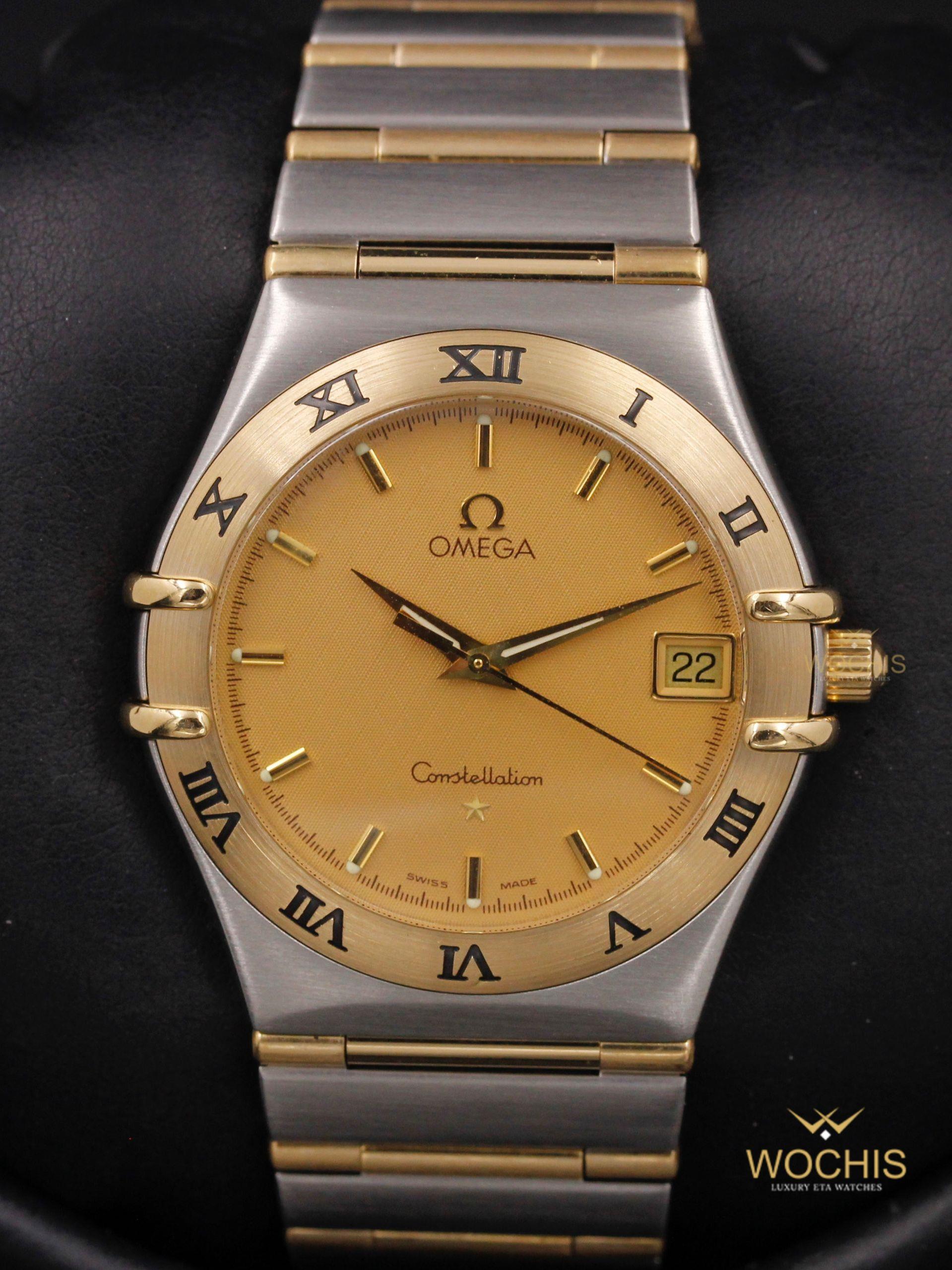Omega Constellation 396.1201-6161 (Stainless Steel - Yellow Gold - 33 - Champagne)