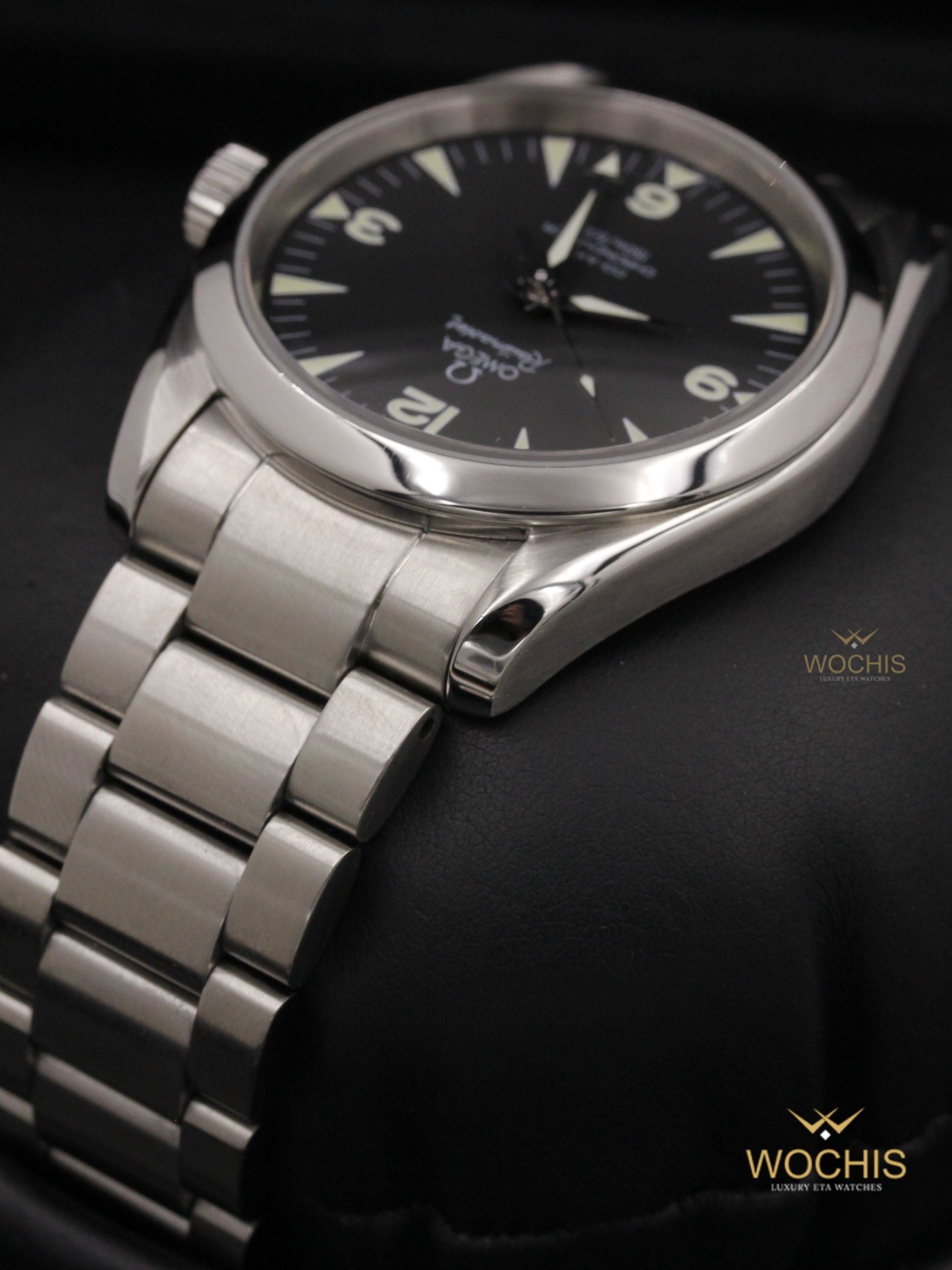 Omega Seamaster Aqua Terra Railmaster 2504.52-4735 (Stainless Steel - 36 - Black)