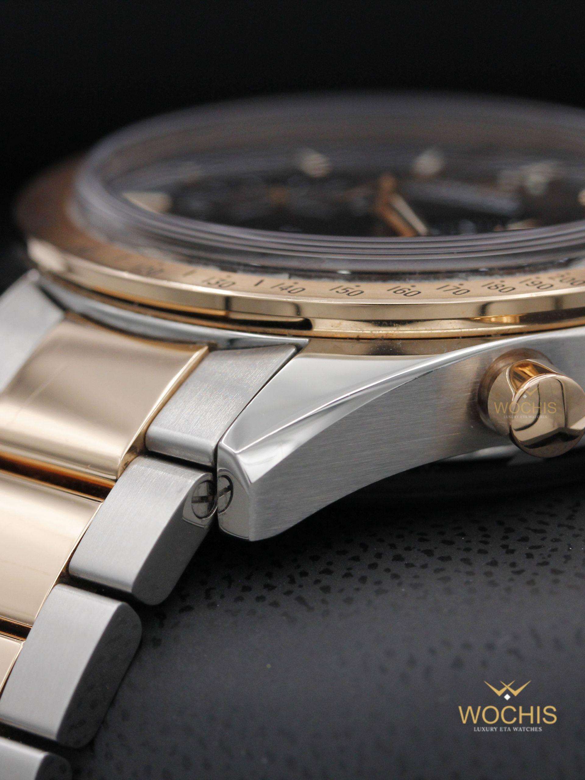 Omega Speedmaster 57 331.20.42.51.01.002-8648 (Stainless Steel - Rose Gold - 40.5 - Black)