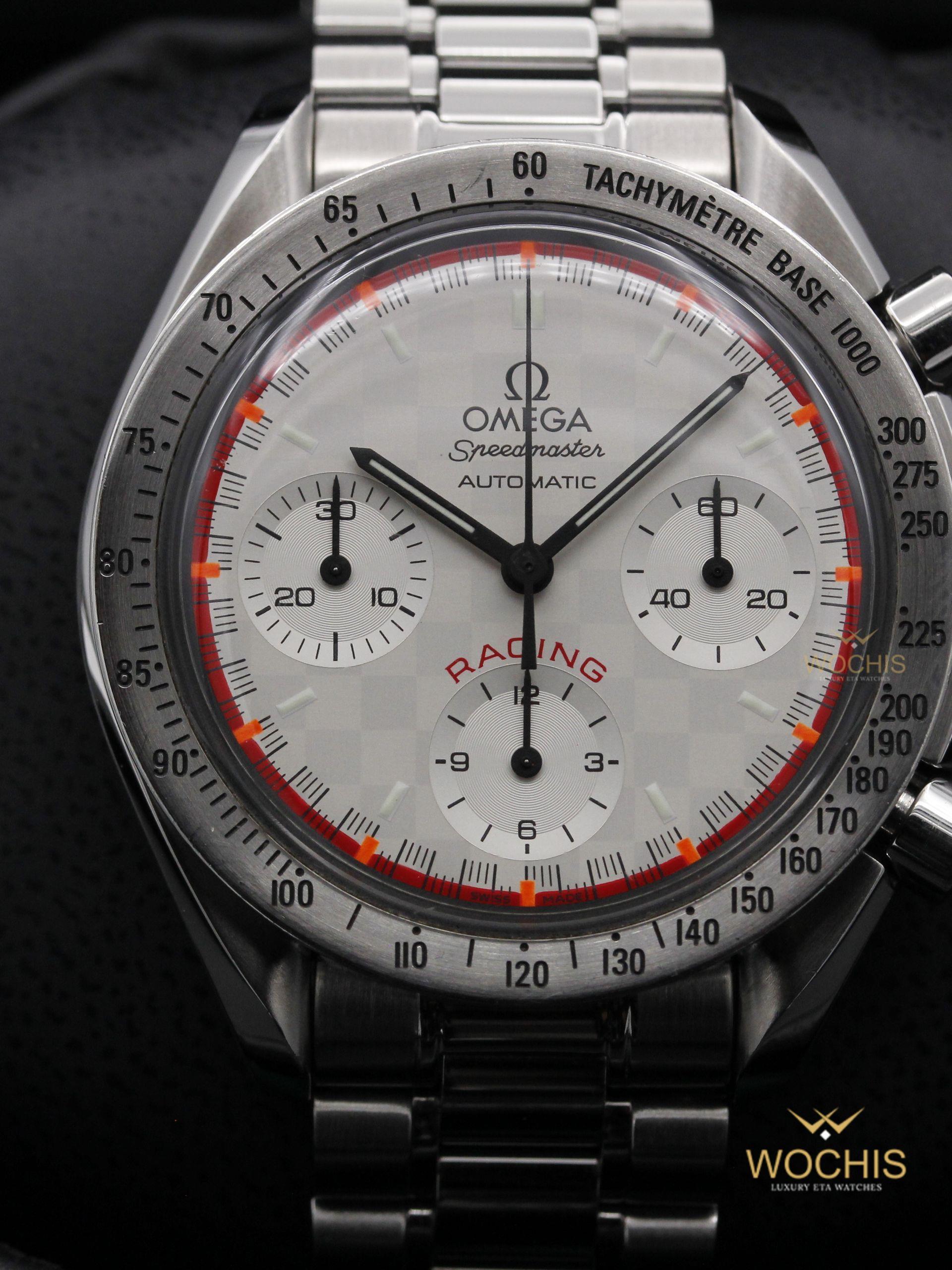 Omega Speedmaster Racing -Michael Schumacher Edition- 3517.30-9086 (Stainless Steel - 39 - Silver Racing)