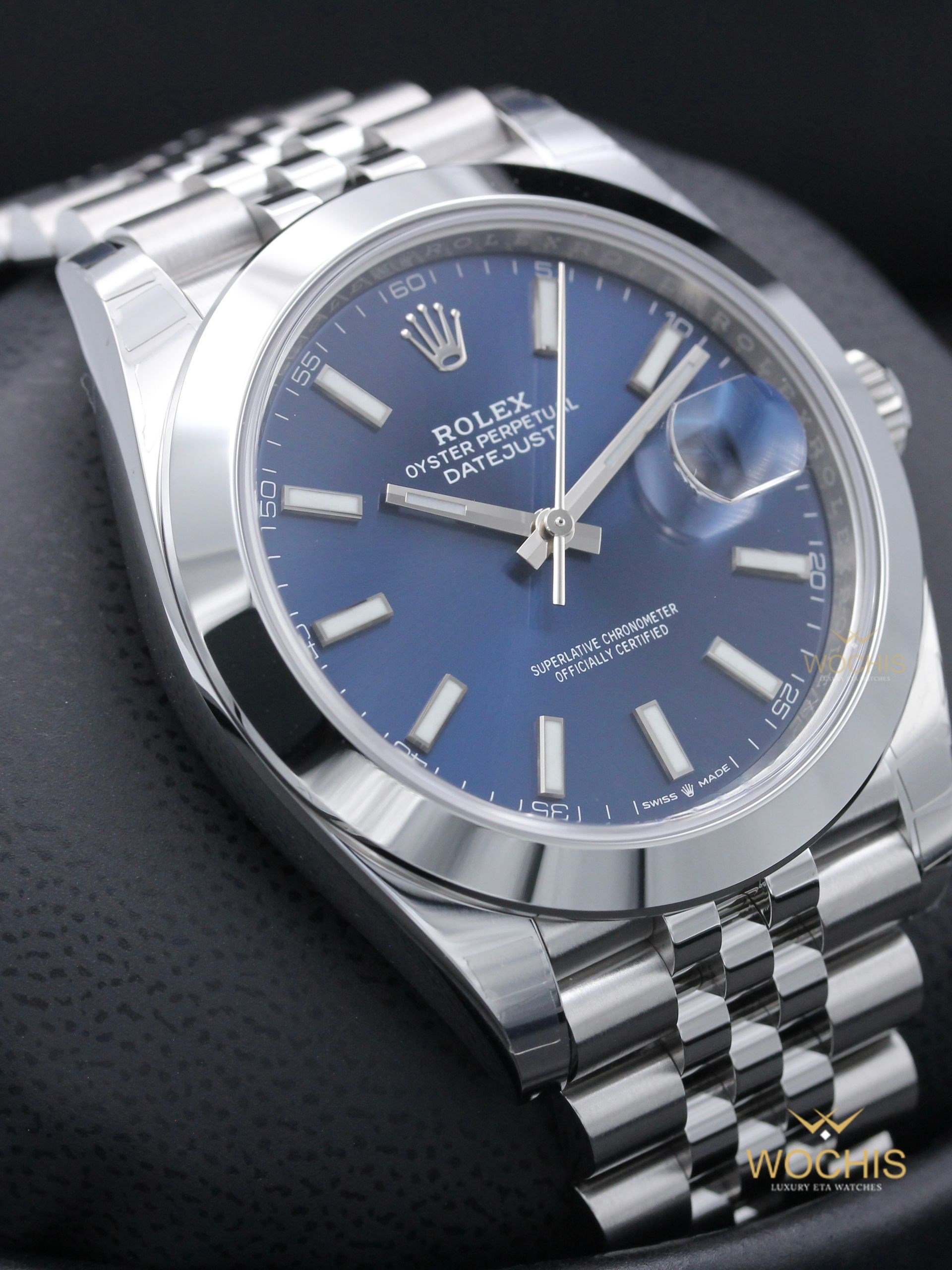 Rolex Datejust 41 126300-7945 (Stainless Steel - 41 - Blue Index)