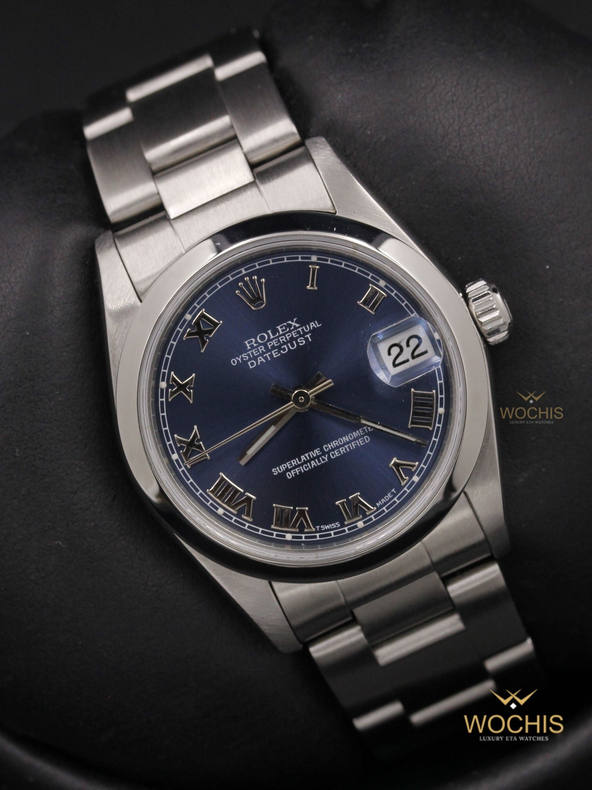 Rolex Datejust 78240-4778 (Stainless Steel - 31 - Blue Roman)