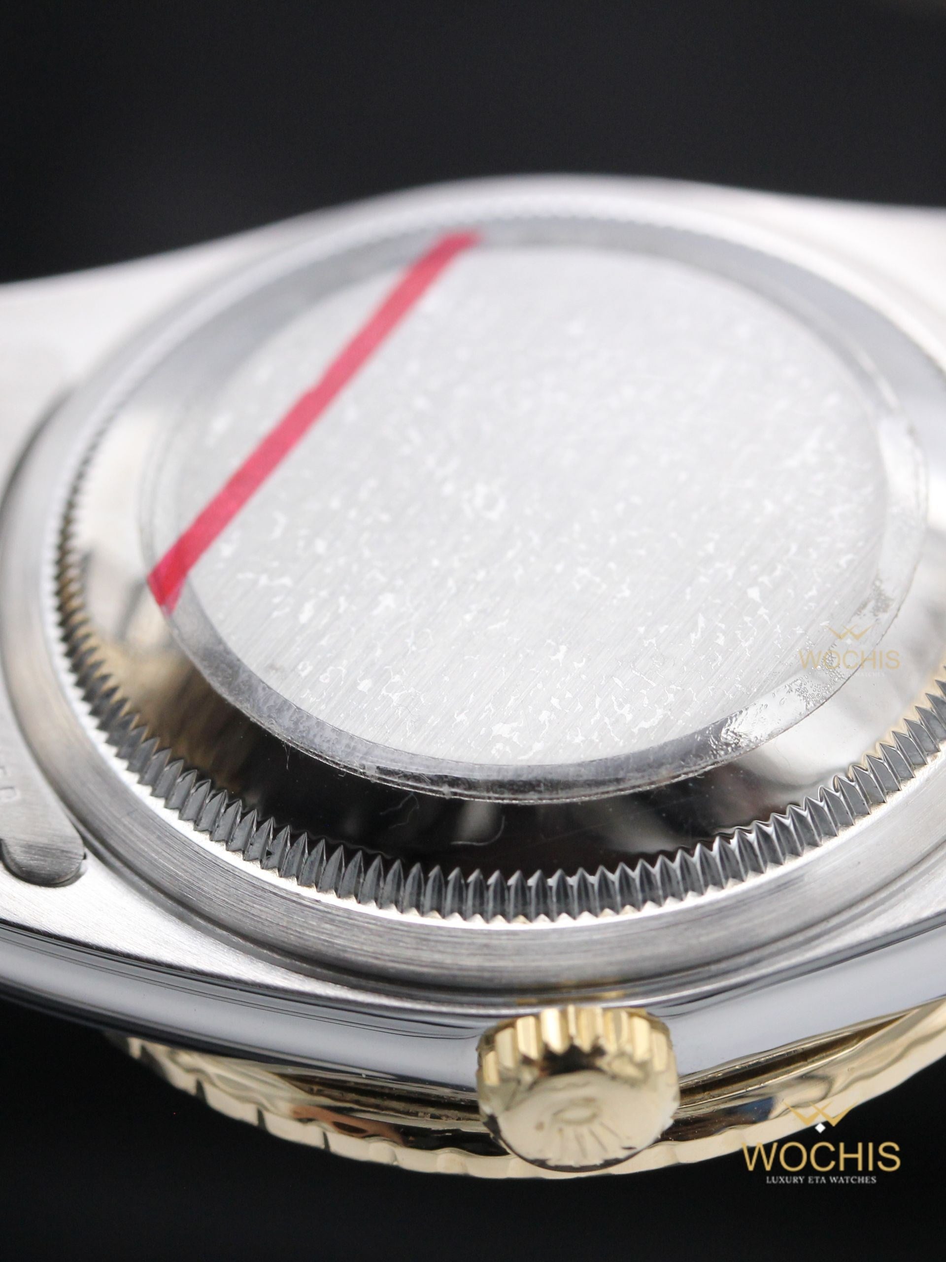 Rolex Datejust Turn O Graph 'Thunderbird' 16263-8256 (Stainless Steel - Yellow Gold - 36 - White Index)