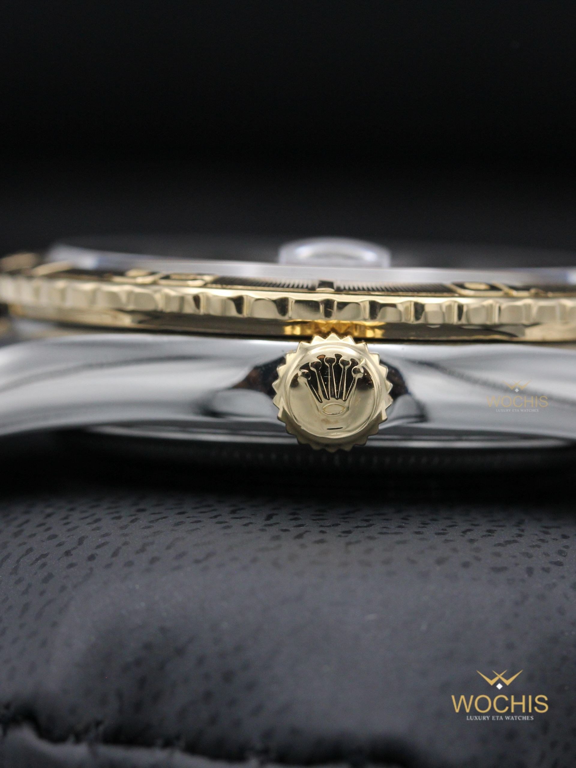 Rolex Datejust Turn O Graph 'Thunderbird' 16263-8256 (Stainless Steel - Yellow Gold - 36 - White Index)