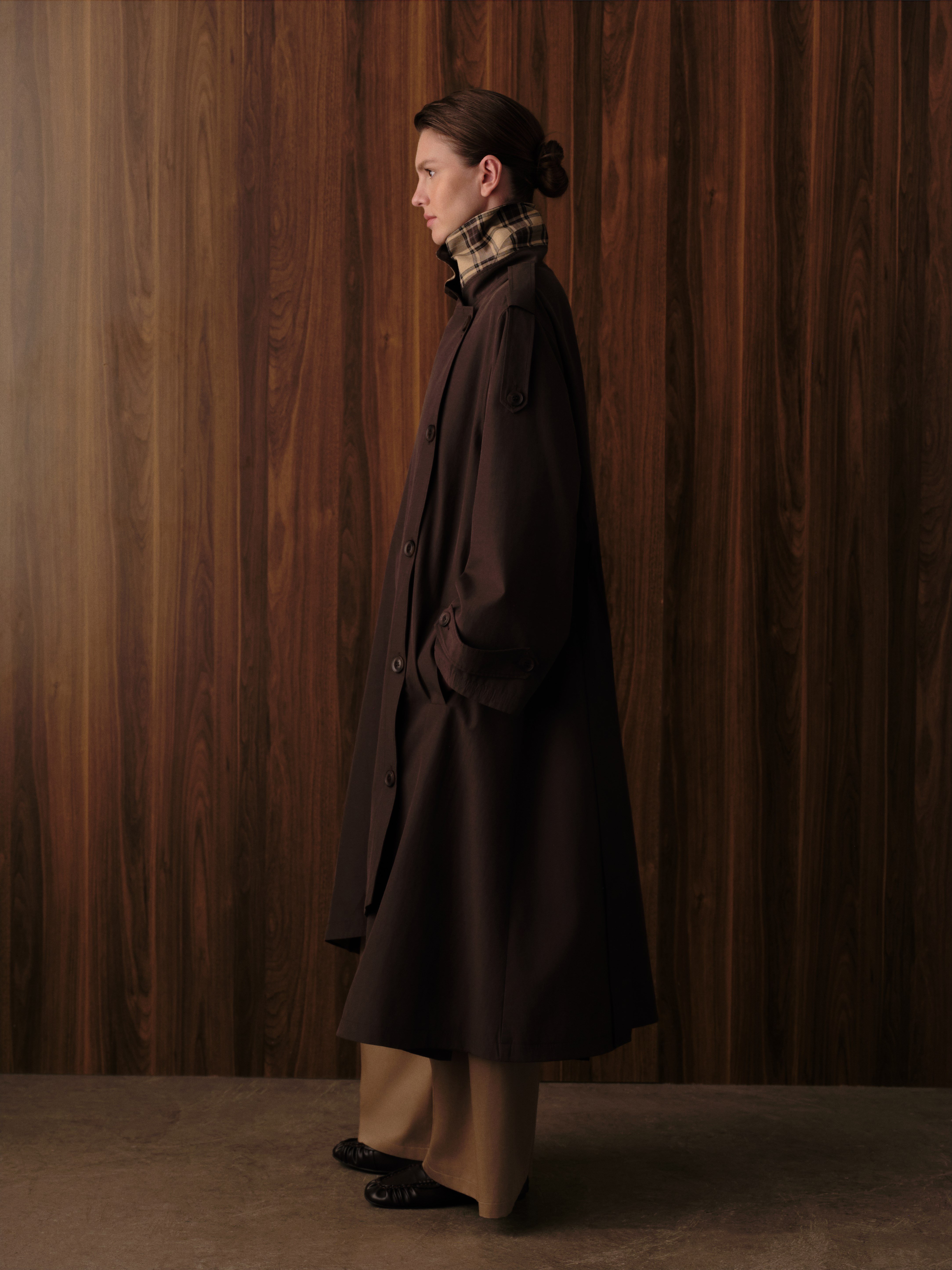 EKOSE DETAY TRENCHCOAT KAHVE · 3