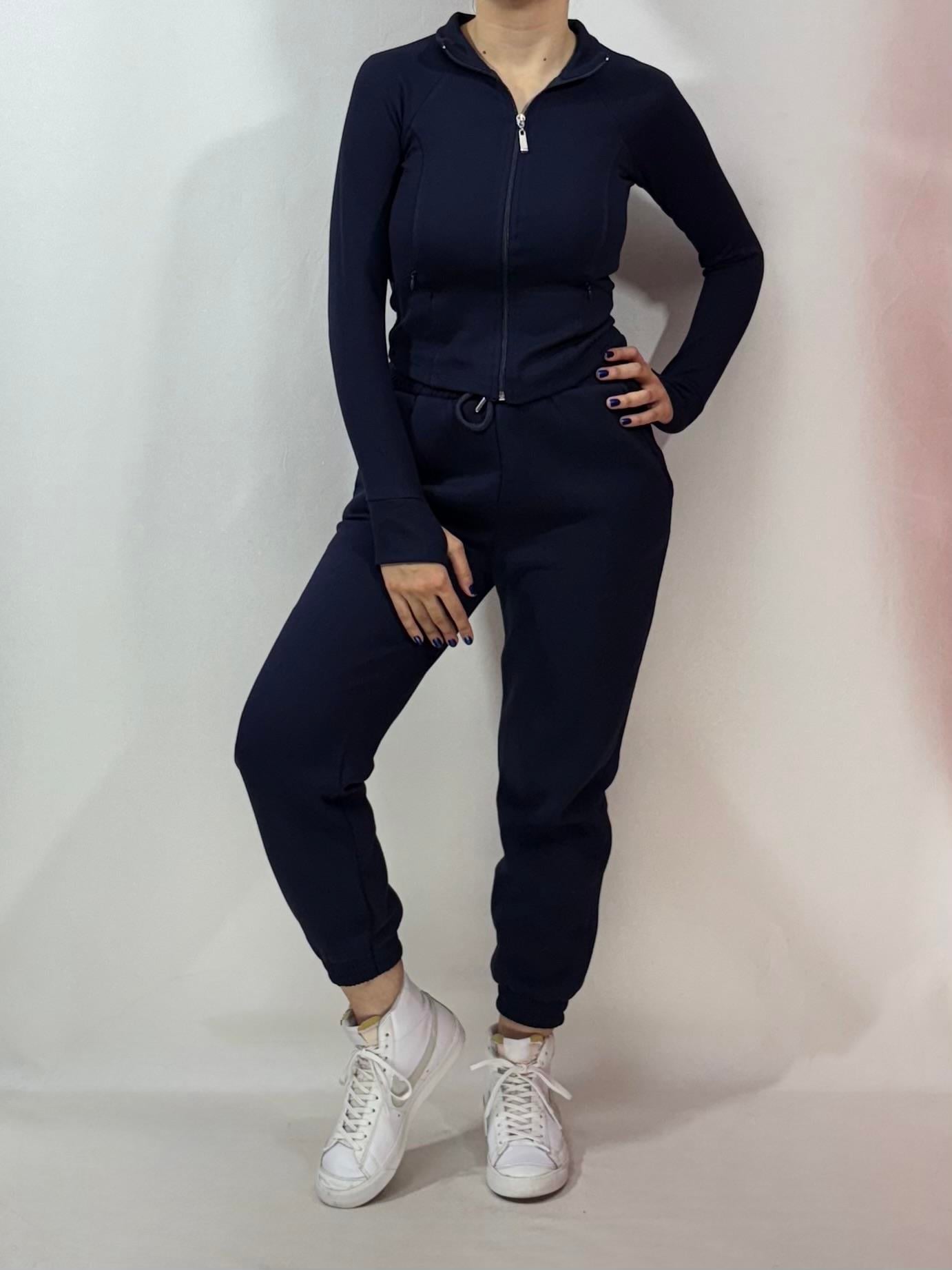 CUPRA FERMUARLI SWEATSHIRT LACİVERT