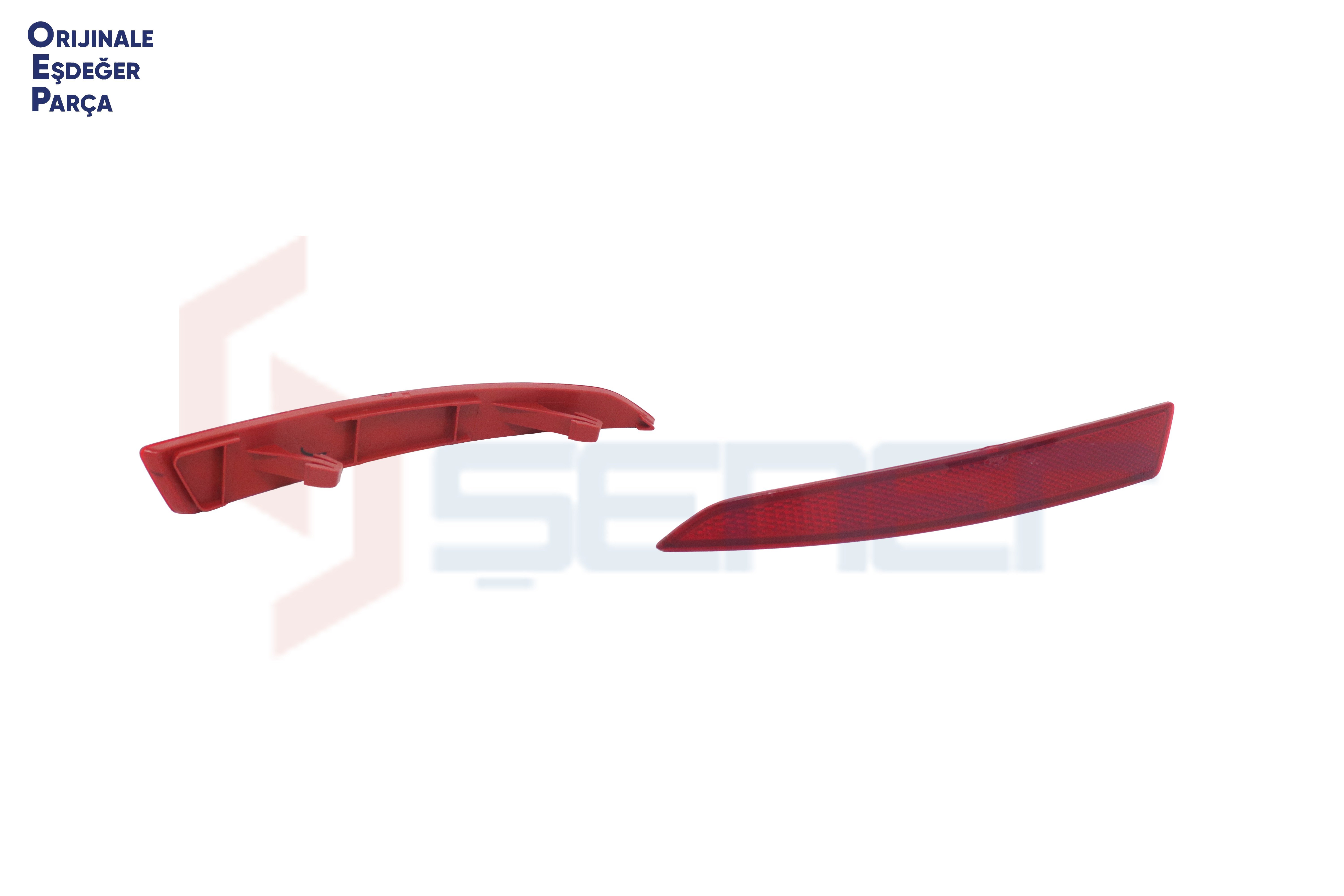 Arka Tampon Reflektörü Sağ Mondeo Sedan 13> Oep DS73 515B0 AD
