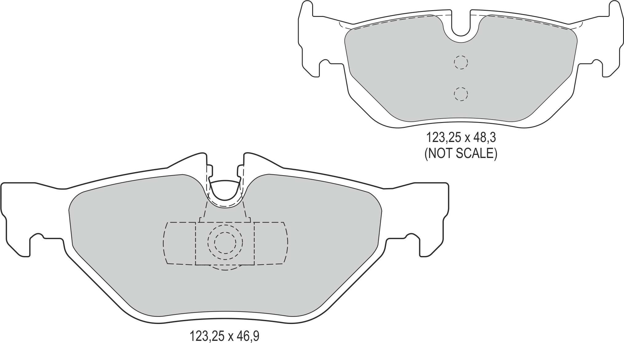 Disk Balata Arka 1 Seri (E81 E82 E87 E88) 03>13 3 Seri (E90 E91 E92 E93) 04>13 X1 (E84) 09>15 Recover 74388