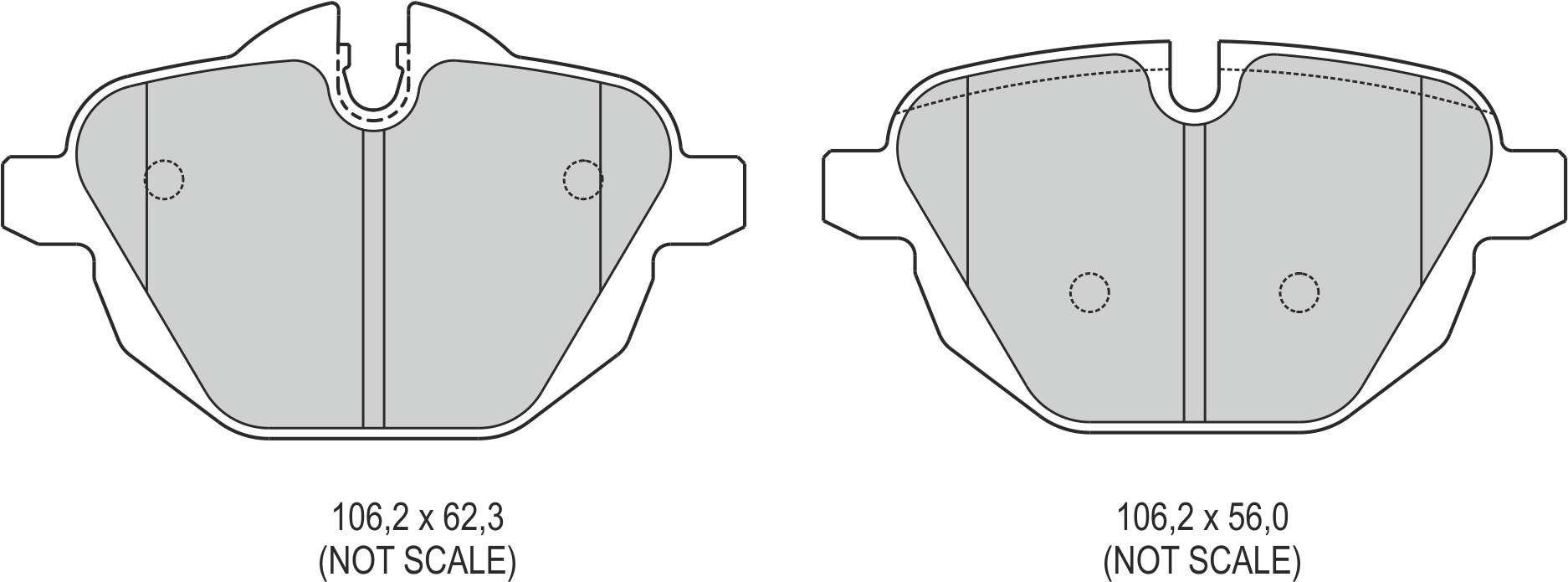 Disk Balata Arka 5 Seri (F10 F18) 09>16 5 Seri (F11) 10>16 X3 (F25) 10>16 Recover 74325