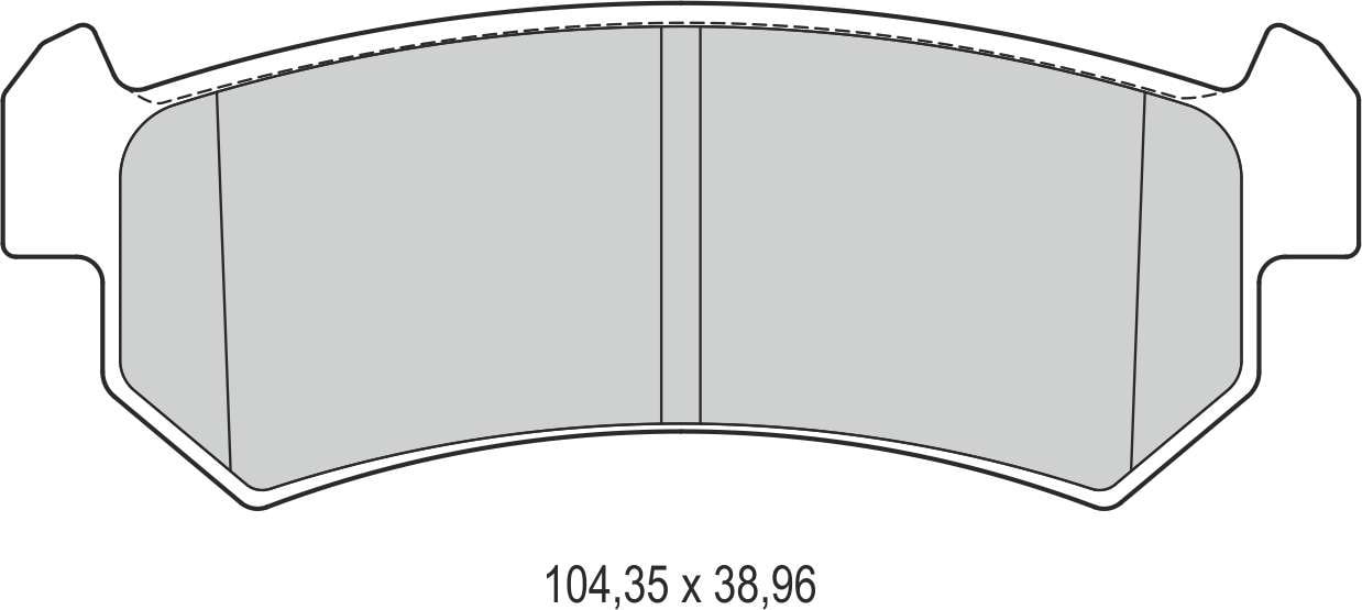Disk Balata Arka Aveo 03>08 Lacettı 04> Nubıra 97>03 Recover 73894