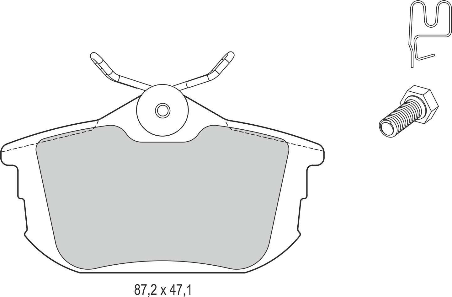 Disk Balata Arka Carısma 95>06 Colt Vı 02>12 S40 95>04 V40 95>04 Space Star Mpv 98>04 Persona 400 94>07 Forfour 14> Recover 74062
