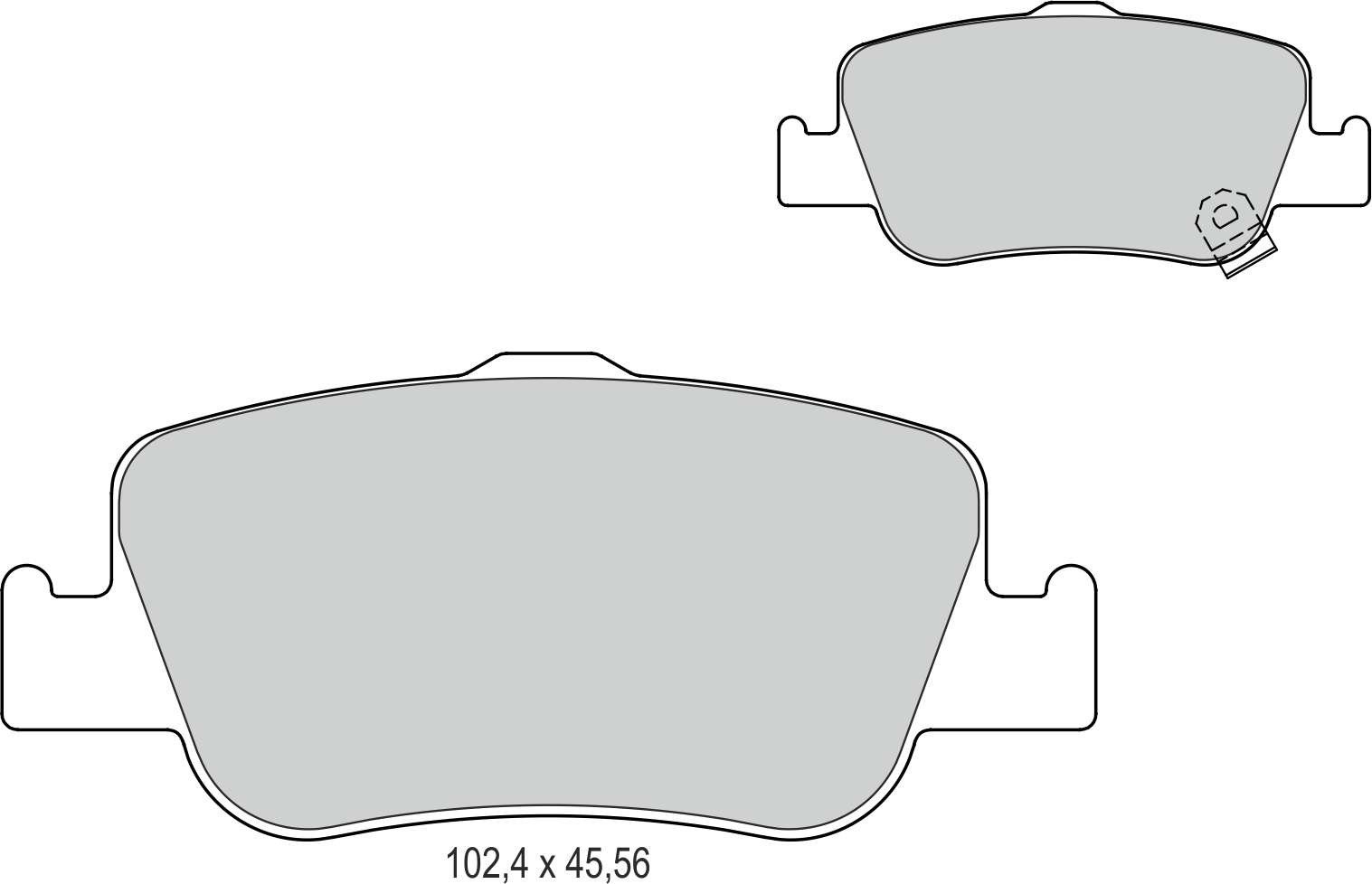 Disk Balata Arka Dizel Araçlar İçin Aurıs 06> Corolla 03>15 Recover 74037