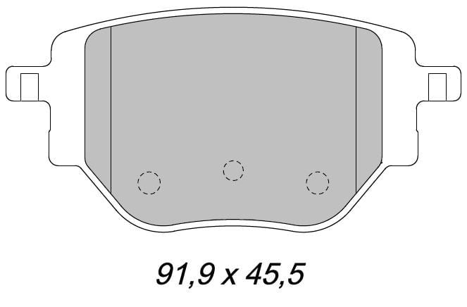 Disk Balata Arka Elektronik El Freni Olmayan Araçl 2008 19> 208 19> Corsa F 19> C4 22> Recover 74415