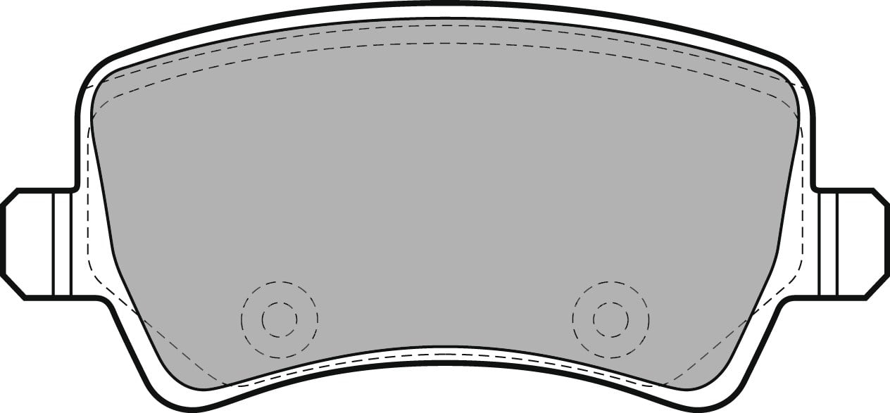 Disk Balata Arka Galaxy Iıı 06>, S Max 06>; Volvo S60 10>, S80 06>, V60 10>, V70 07>, Xc60 08>, Xc70 07>; Land Rover Freelander 11>, Ran Delphı LP2008