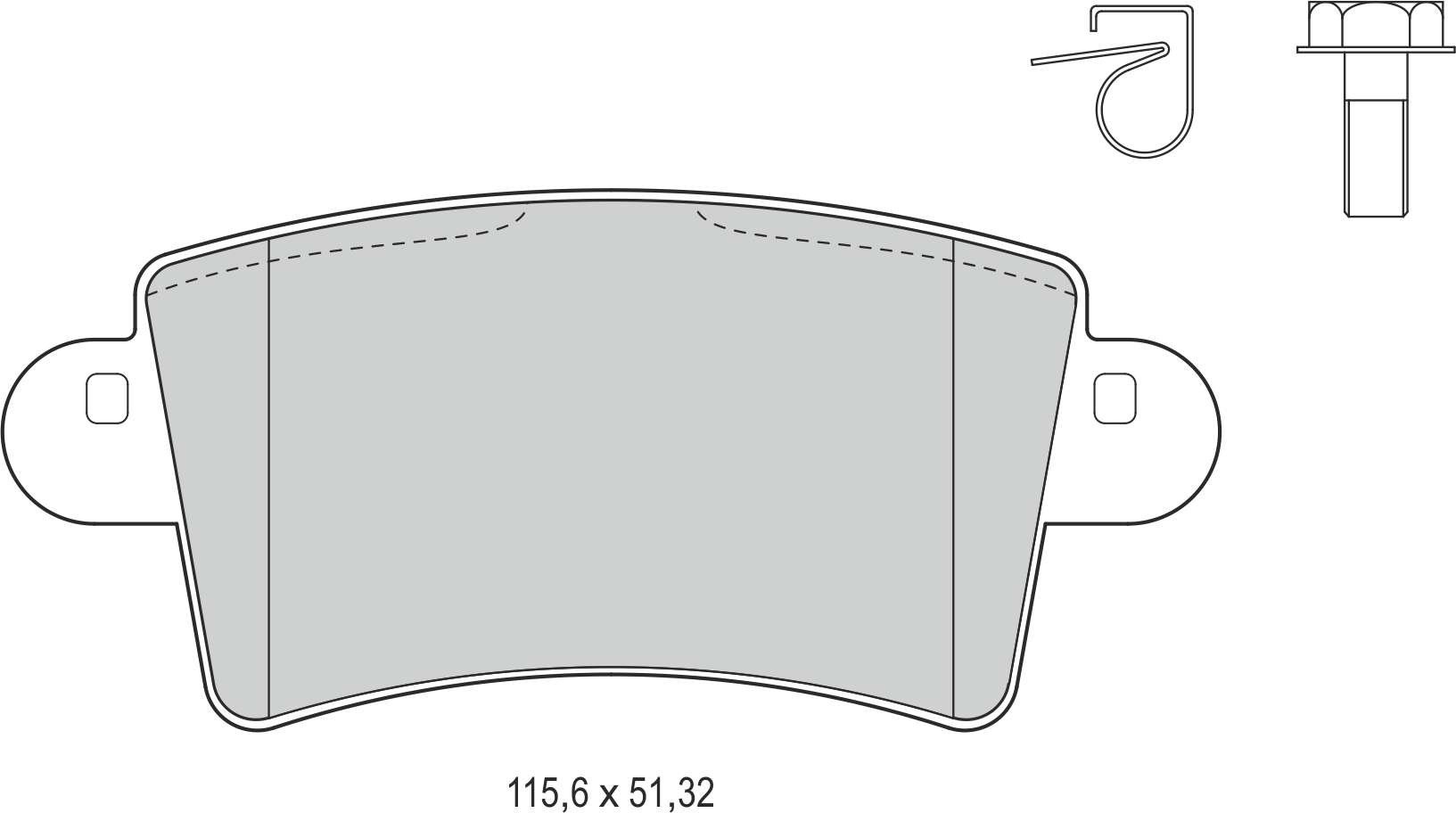 Disk Balata Arka Master Iı 98>11 Movano B 10>14 Recover 73855
