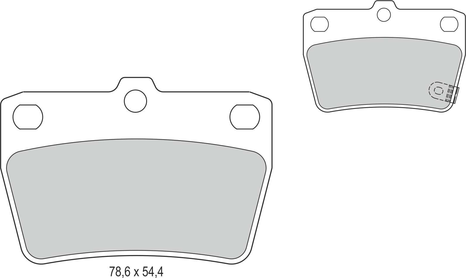 Disk Balata Arka Rav4 Iı 00>05 Tıggo 02>15 Recover 74153