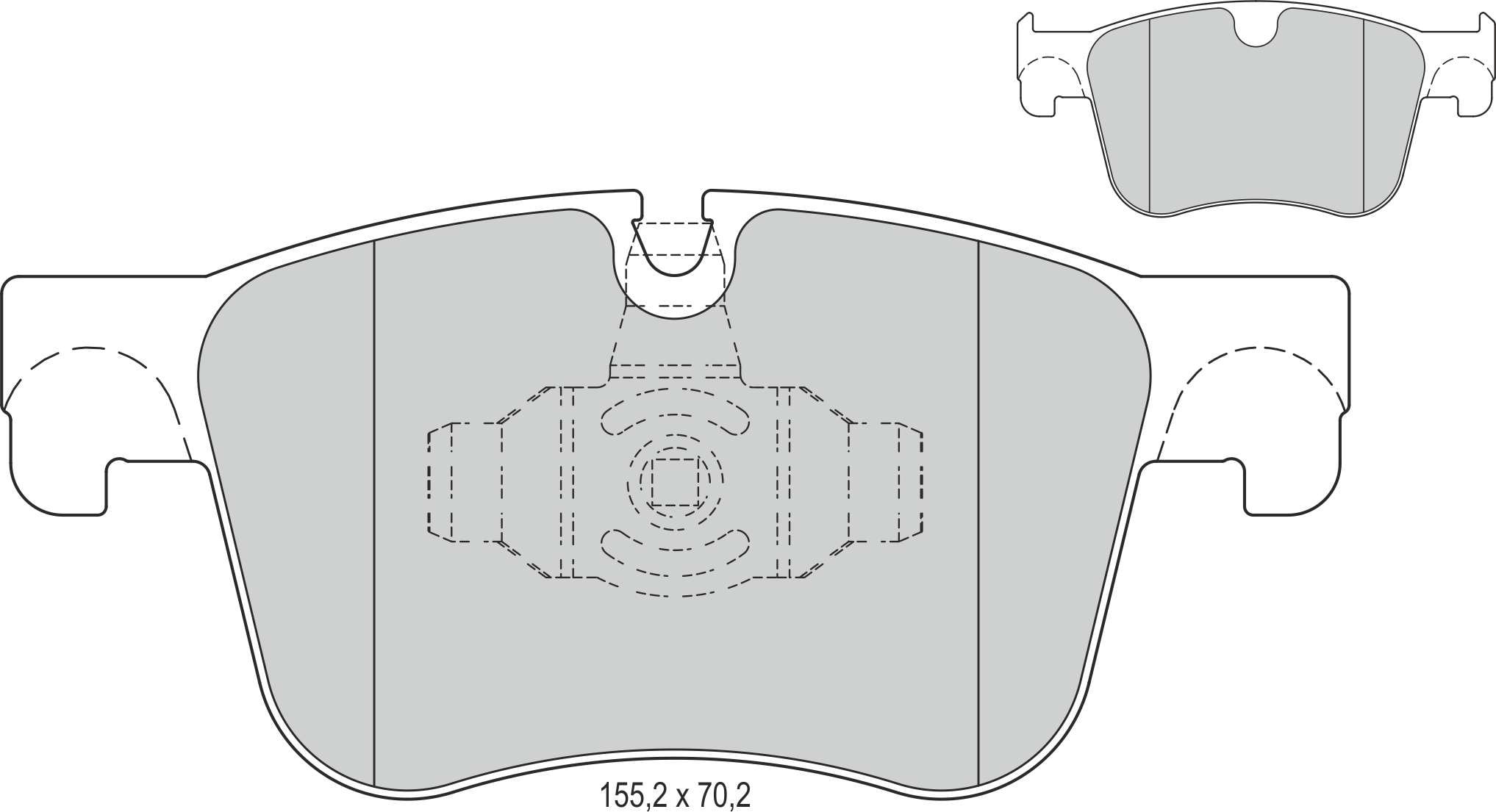 Disk Balata Ön 304 MM Disk İçin Ds 7 17> 3008 Iı 16>5008 Iı 16> 508 Iı 18> Partner 18> Rıfter 18> Berlıngo 18> C5 Aırcr Recover 74371