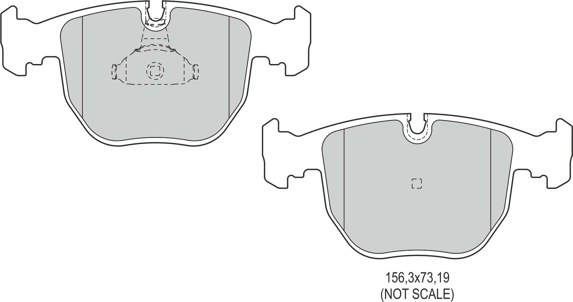 Disk Balata Ön 5 Seri (E39) 95>03 7 Seri (E38) 94>01 8 Seri (E31) 90>99 X3 (E83) 03>11 X5 (E53) 00>06 Recover 73881