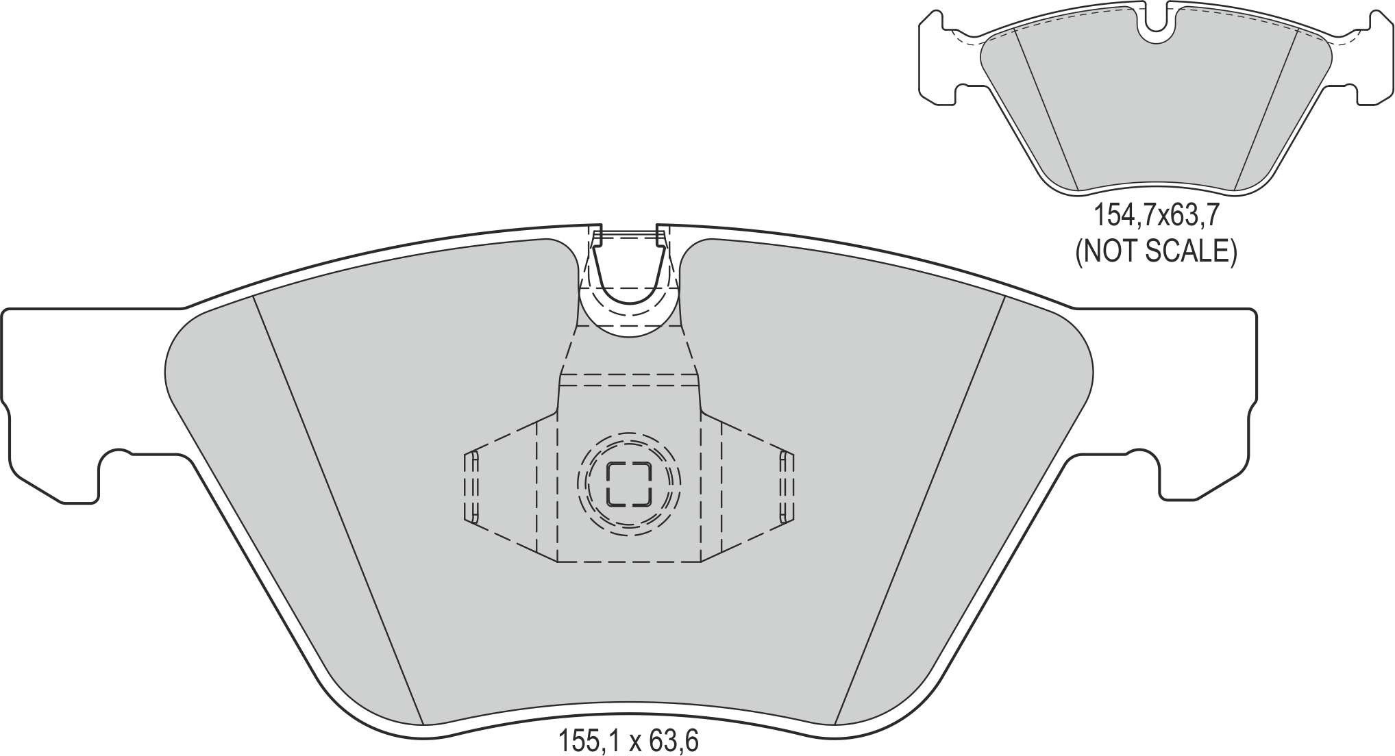 Disk Balata Ön 5 Seri (F10 F18) 09>16 5 Seri (F11) 10>16 Recover 74380