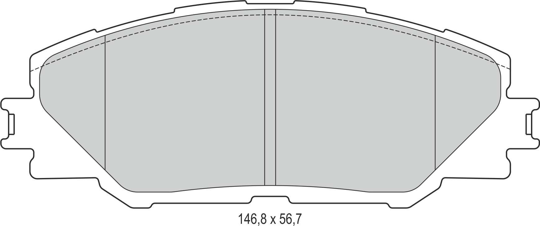 Disk Balata Ön Aurıs 06>12 Aurıs Tourıng Sport 13> Rav4 Iıı 05>12 Rav4 IV 12> Recover 74077