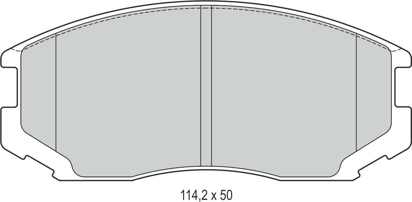Disk Balata Ön Colt 86>03 Lancer 83>03 Mirage 91>03 Terıos 05> Gen 2 04> Persona 400 97>07 Sağa 88>19 Recover 73604