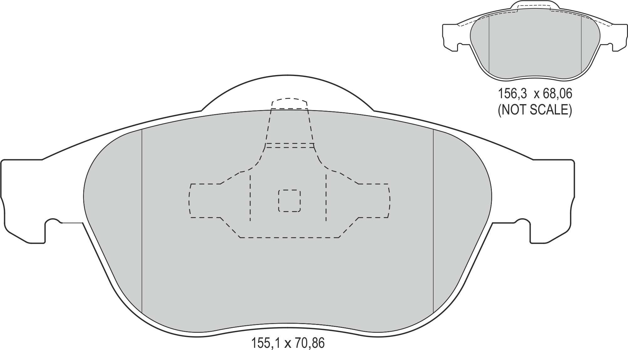 Disk Balata Ön Espace IV 02> Laguna Iı 01>07 Scenıc I 99>03 Velsatıs 02> Recover 73852