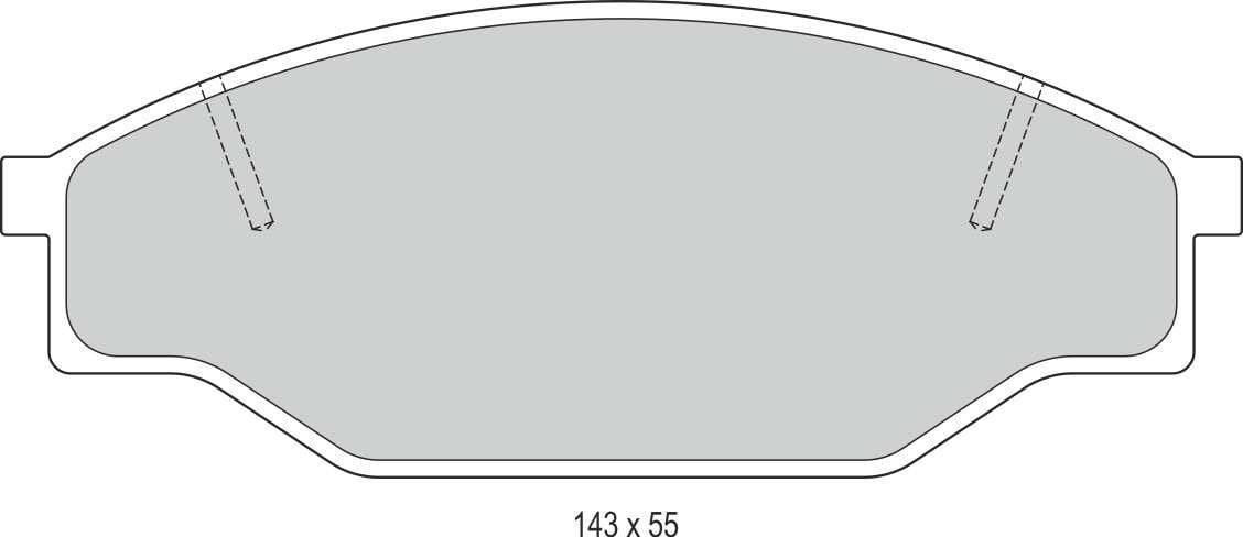 Disk Balata Ön Hılux Iı 83>05 Hıace Iı 82>89 Recover 73414