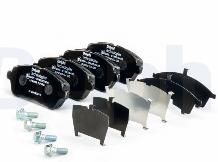 Disk Balata Ön Kalınlık 16.5Mm Fiesta 08> Fıesta Vı 08>17 Mazda 2 07>15 Verso S 10> Sırıon 05> Materıa 06> Delphı LP2069