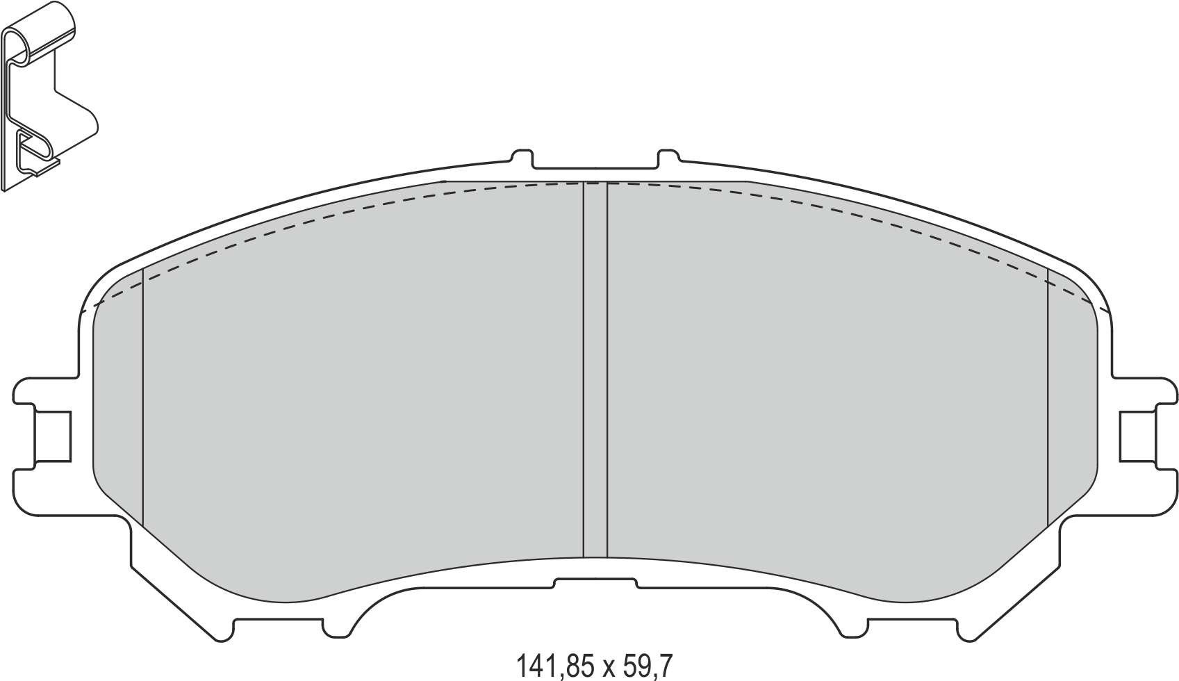 Disk Balata Ön (Kalınlık 17Mm) Kadjar 15> Megane Gt 15> Talısman 13> Qashqaı Iı 13> X Traıl 13> Recover 74282