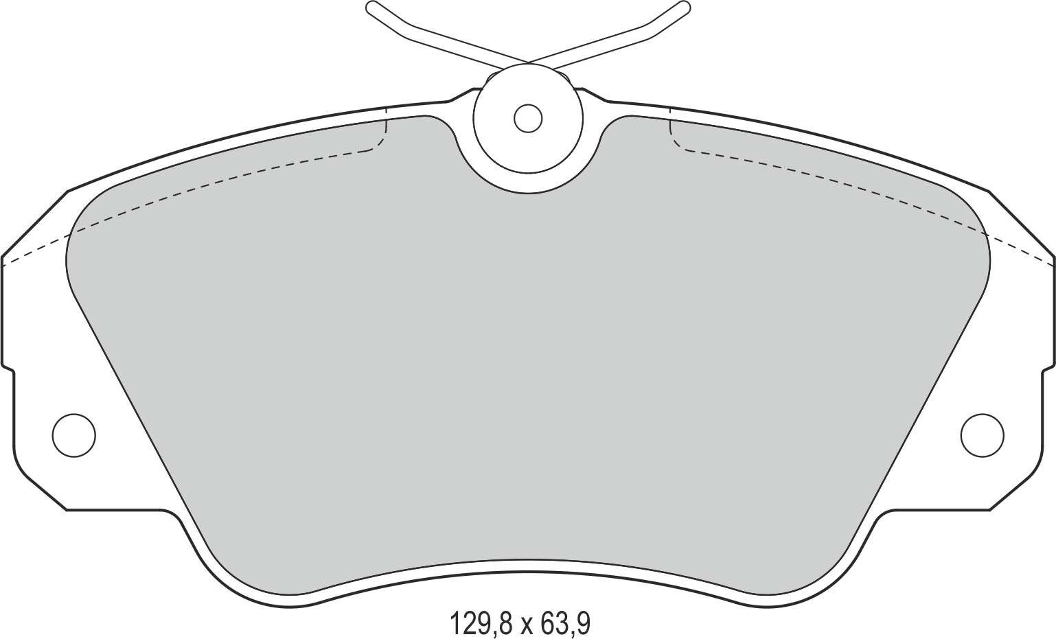 Disk Balata Ön Omega 86>03 Senatör 87>93 Recover 73733